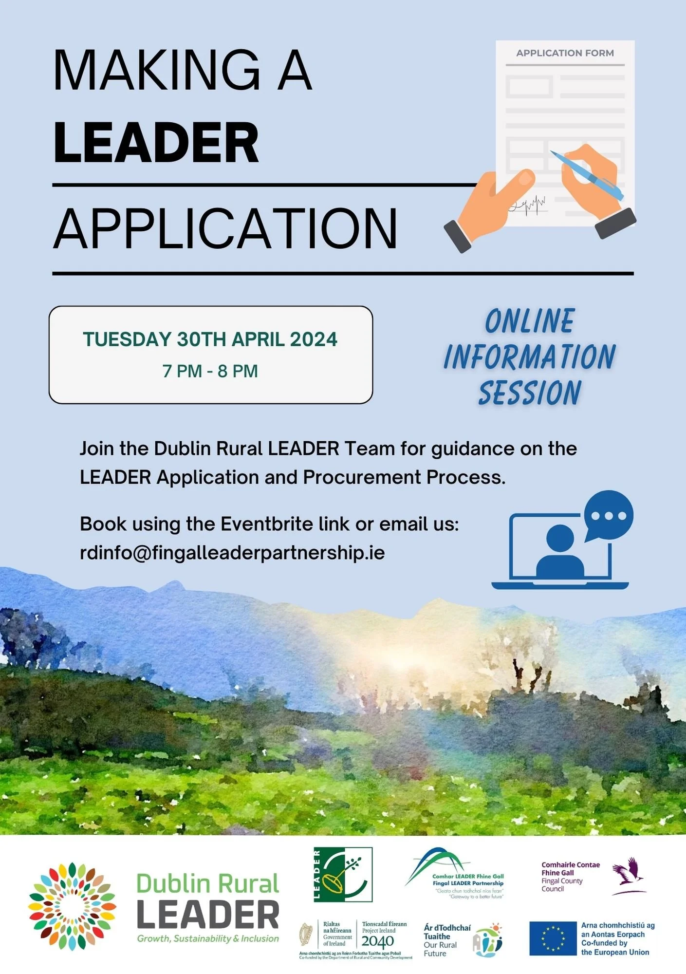 Making a LEADER application- Information session