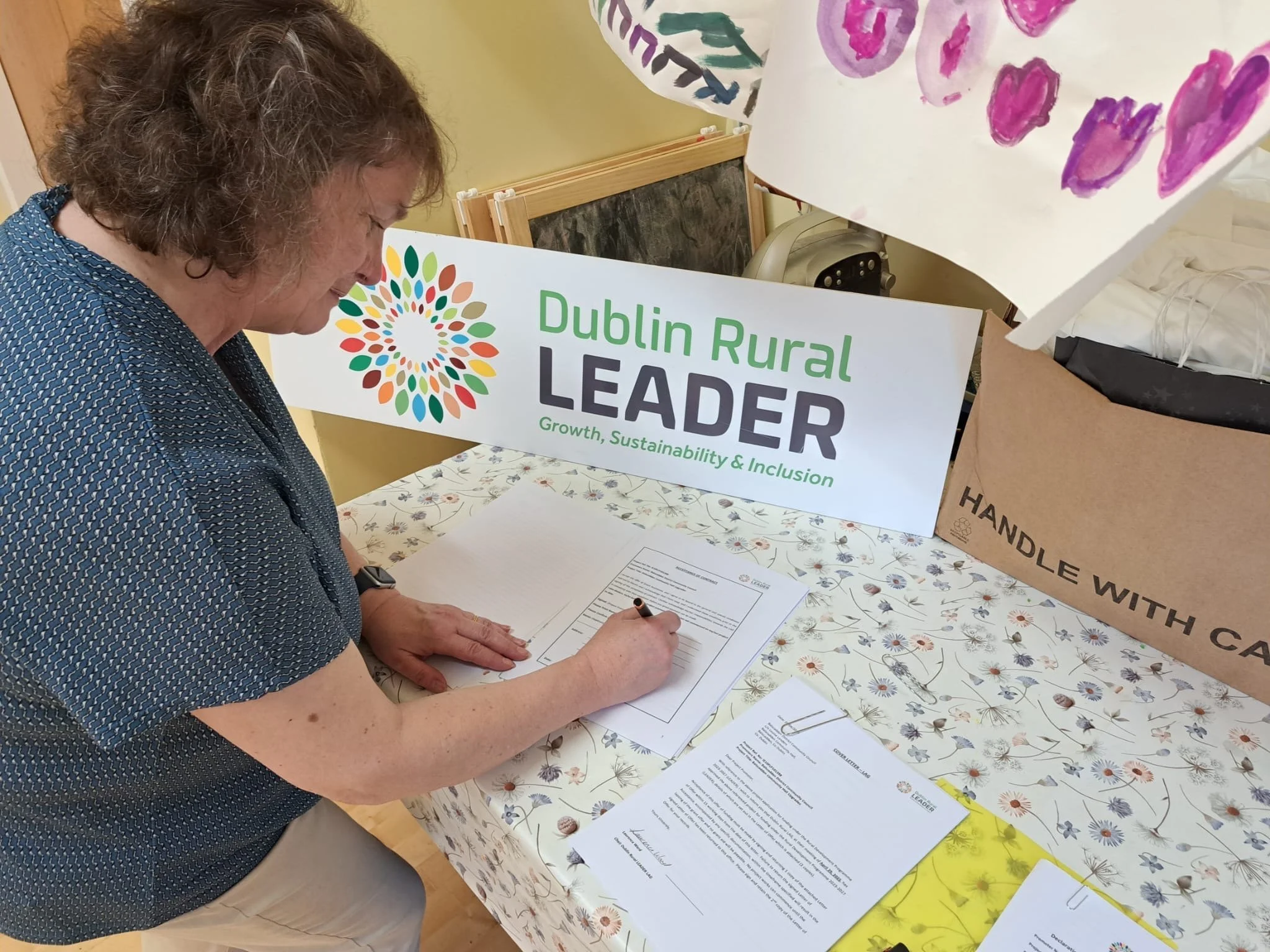 Balscadden Benefits from Community Centre and Digital Upgrade Through LEADER Funding