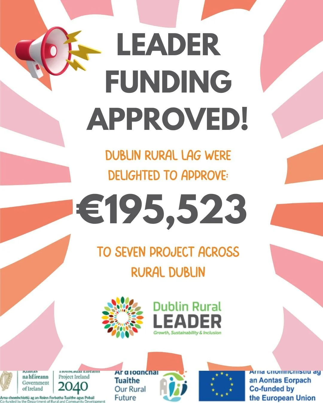 Dublin Rural LEADER Approves €196,523 in Funding for 7 New Rural Projects