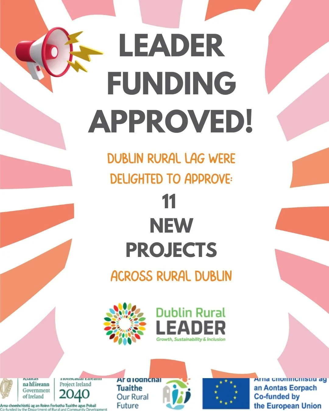 Dublin Rural LEADER Approves Funding for 11 New Projects