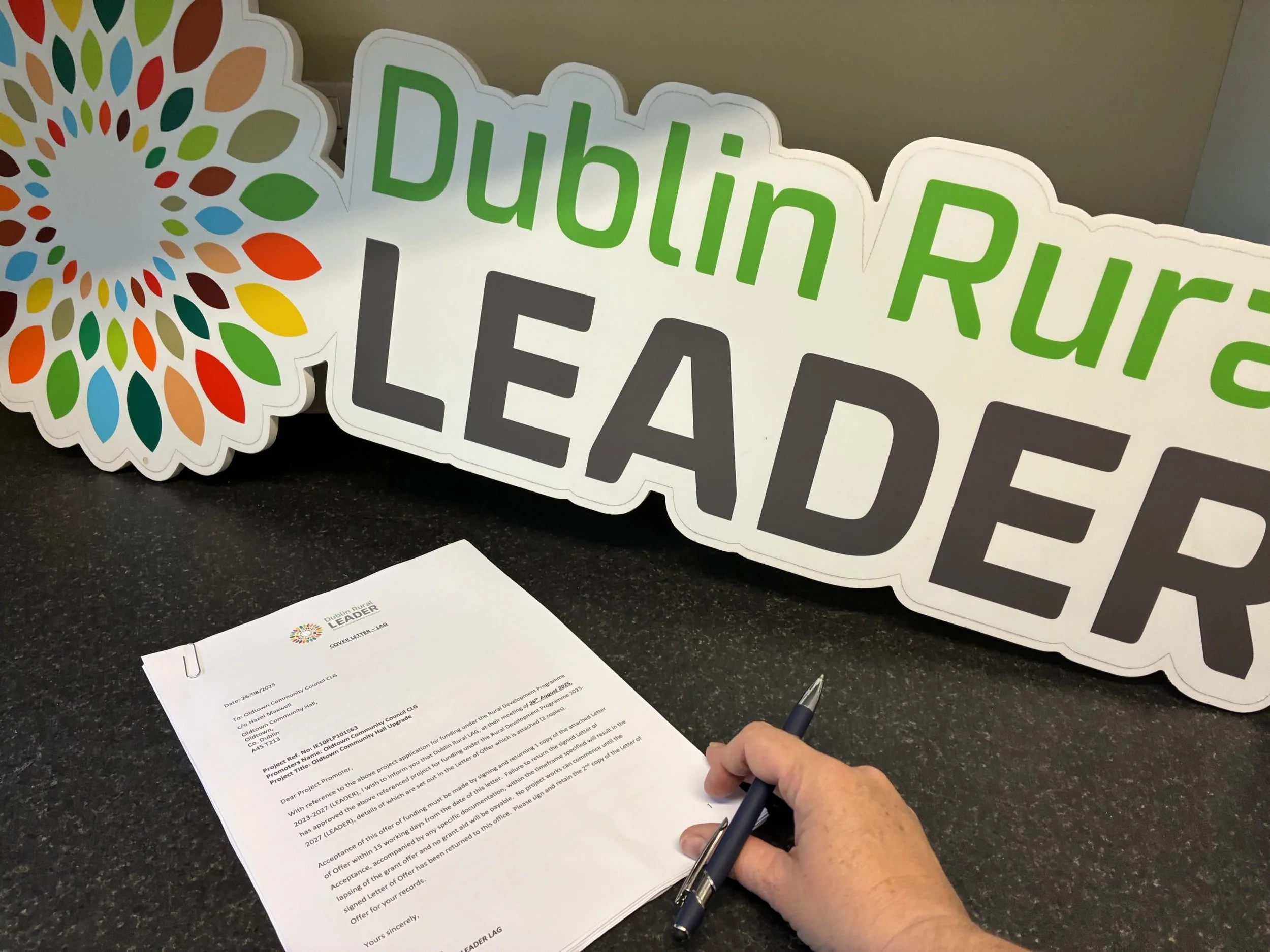 Dublin Rural LEADER Supports Oldtown Community Hall Upgrade