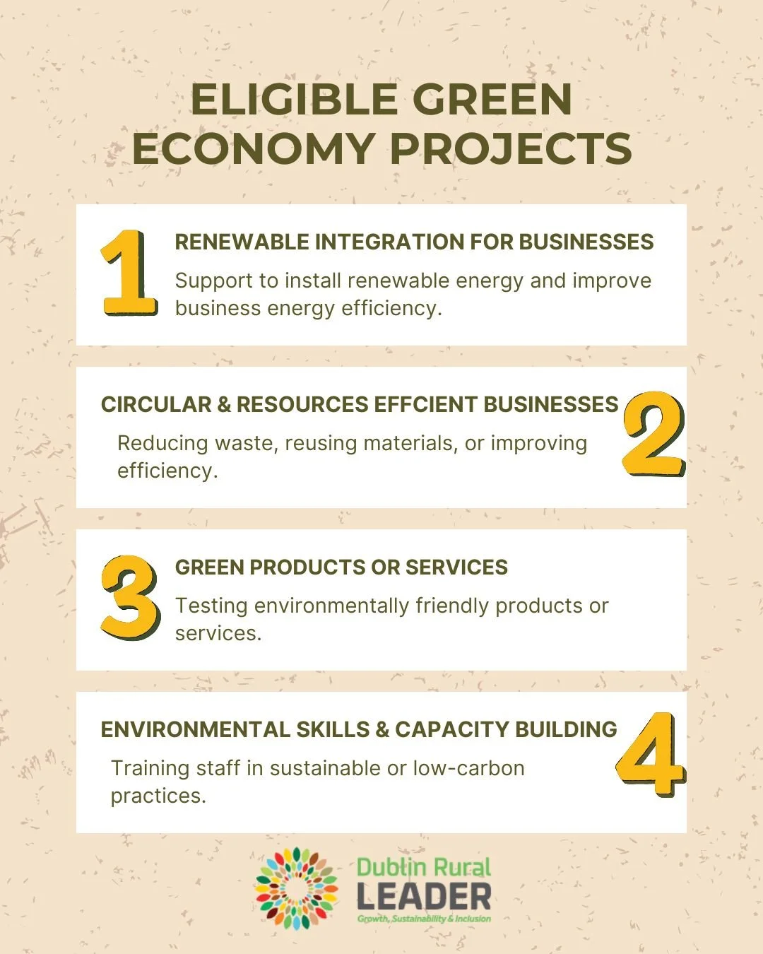Green Economy LEADER Funding: What Types of Projects Are Eligible?