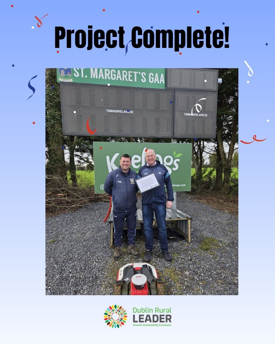 St. Margaret’s GAA Club Completes Sustainability Project