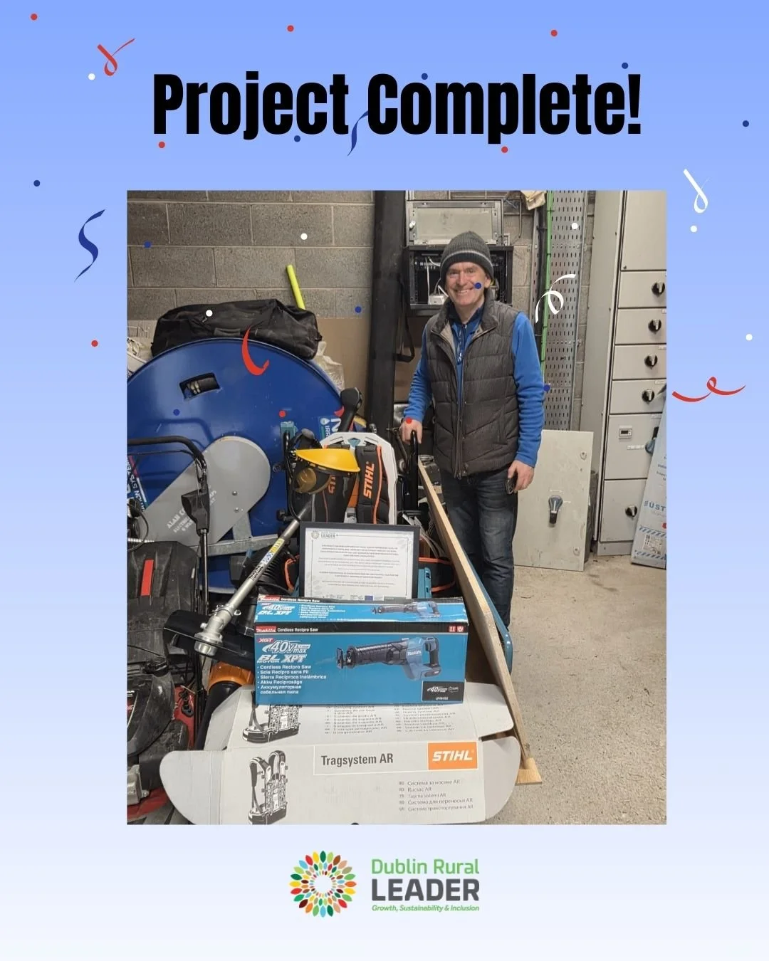 Castleknock Hurling and Football Club Completes Sustainability Project with Dublin Rural LEADER Support