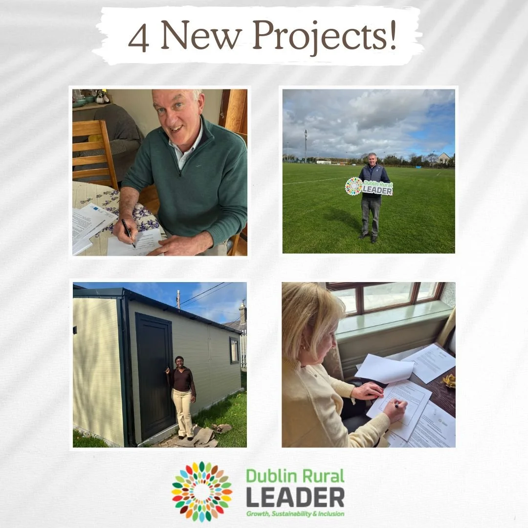 Dublin Rural LEADER Signs Contracts for Four New Projects