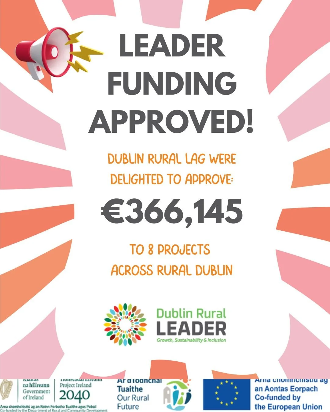 9 Projects Approved for Funding Under Dublin Rural LEADER Programme