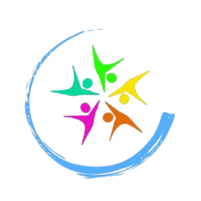 Colorful icons representing different sports and activities inside a circular design.