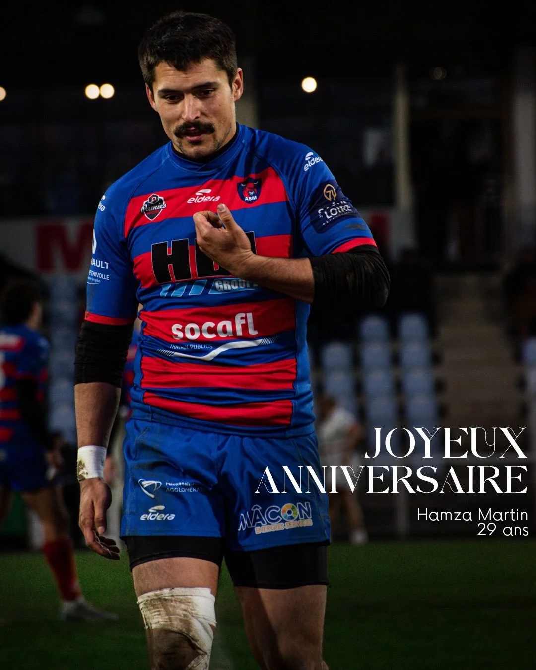 𝐉𝐨𝐲𝐞𝐮𝐱 𝐚𝐧𝐧𝐢𝐯𝐞𝐫𝐬𝐚𝐢𝐫𝐞 🥳

Nos m&acirc;connais @hamzamrtn @adriaanvdb_ et @dan_tui_koroi f&ecirc;tent aujourd&rsquo;hui leur anniversaire !🐂

𝐄𝐧𝐬𝐞𝐦𝐛𝐥𝐞, 𝓡𝔬𝔲𝔤𝔢 &amp; 𝔅𝔩𝔢𝔲 🔴🔵