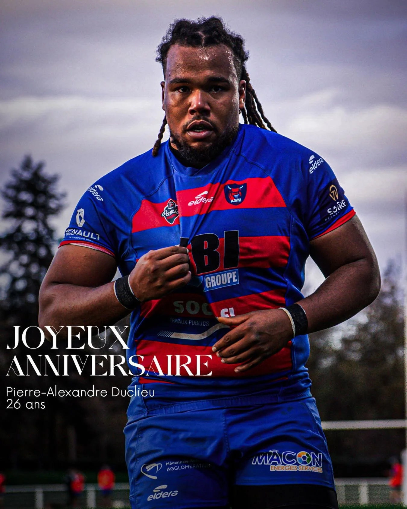 𝐉𝐨𝐲𝐞𝐮𝐱 𝐚𝐧𝐧𝐢𝐯𝐞𝐫𝐬𝐚𝐢𝐫𝐞 𝐏𝐢𝐞𝐫𝐫𝐞-𝐀𝐥𝐞𝐱𝐚𝐧𝐝𝐫𝐞 🥳

Notre m&acirc;connais @pa_lexandre f&ecirc;te aujourd&rsquo;hui ses 26 ans 🐂

𝐄𝐧𝐬𝐞𝐦𝐛𝐥𝐞 𝐑𝐨𝐮𝐠𝐞 &amp; 𝐁𝐥𝐞𝐮 🔴🔵