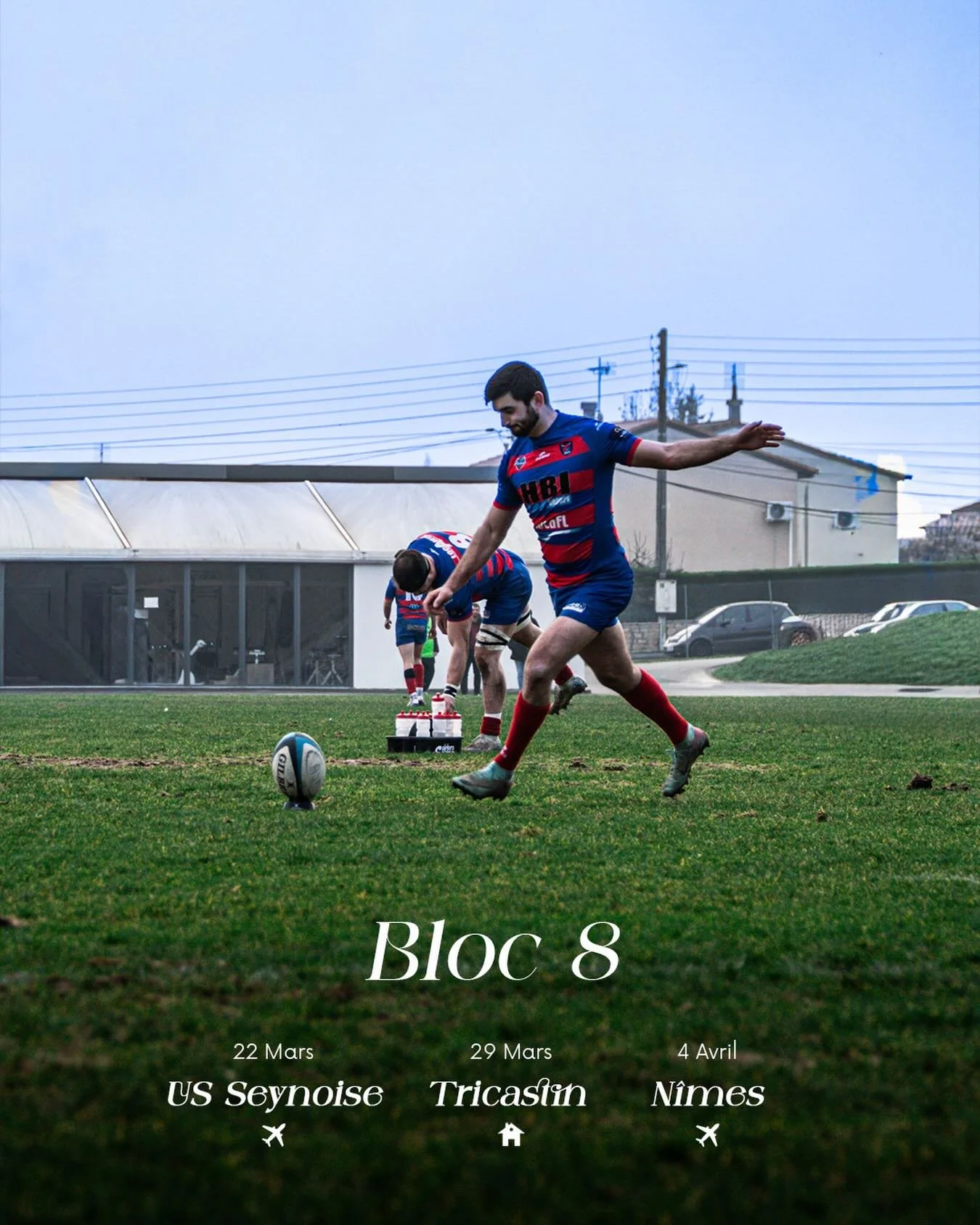 𝐁𝐋𝐎𝐂 𝟖

Trois matchs d&eacute;terminants dans cette derni&egrave;re ligne droite du championnat de Nationale 2 

𝑬𝒏𝒔𝒆𝒎𝒃𝒍𝒆 𝑹𝒐𝒖𝒈𝒆 &amp; 𝑩𝒍𝒆𝒖 🔴🔵