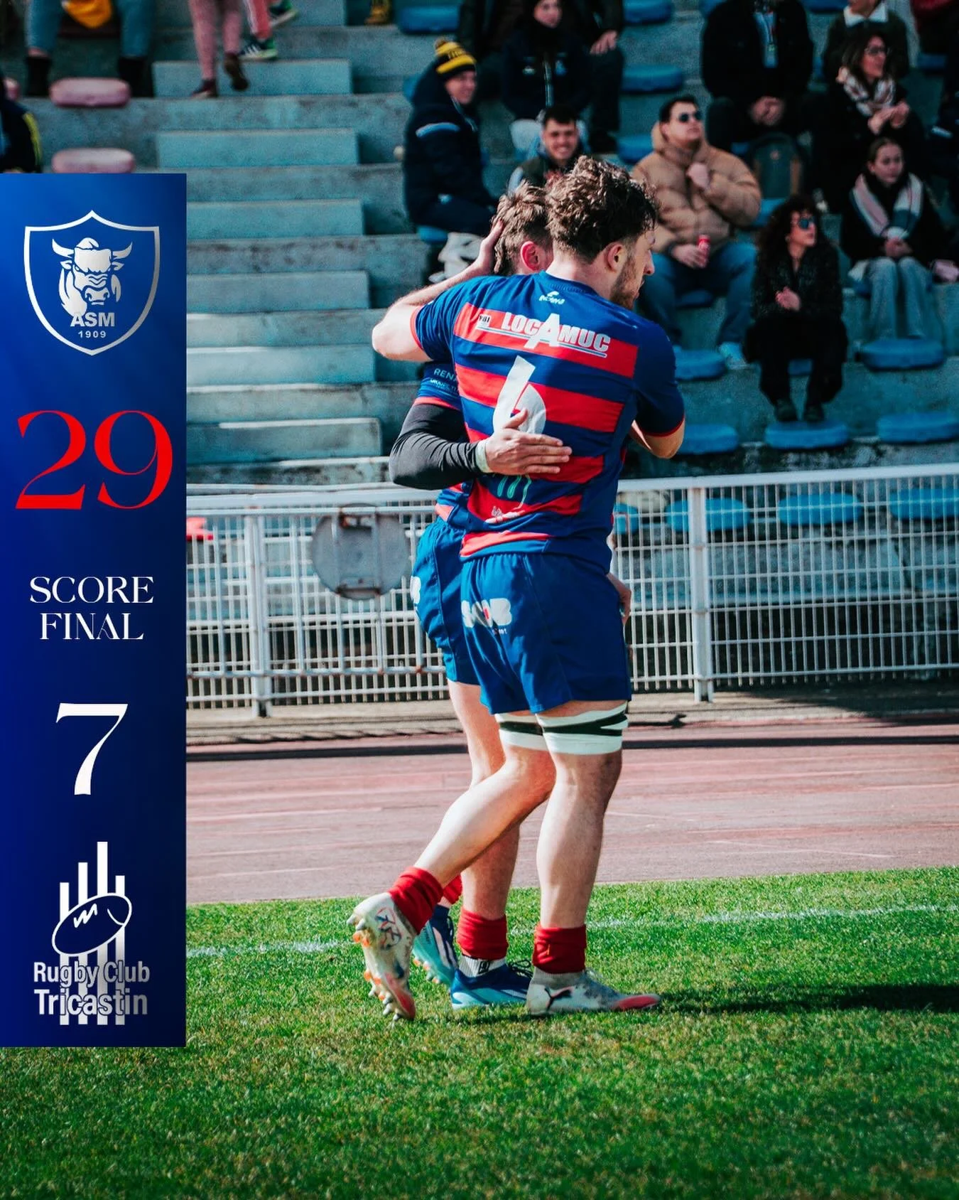 𝐋𝐀 𝐖𝐈𝐈𝐈𝐈𝐍 🔥

Superbe victoire de nos M&acirc;connais, qui s&rsquo;imposent avec le bonus offensif et valident leur qualification directe pour les phases finales ! 💪

Prochain rendez-vous : un d&eacute;placement &agrave; N&icirc;mes samedi p