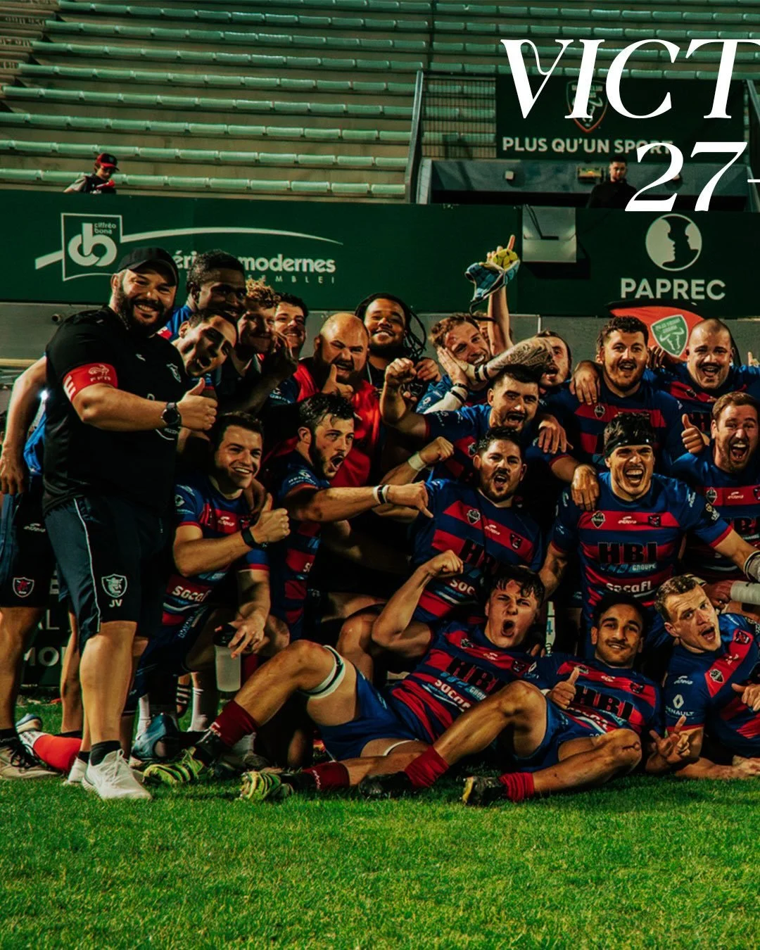 𝐕𝐈𝐂𝐓𝐎𝐈𝐈𝐈𝐈𝐑𝐄 🔥

Quelle victoire de caract&egrave;re pour nos M&acirc;connais ce soir, qui valident leur place dans le top 2 ! 💪

Apr&egrave;s une premi&egrave;re p&eacute;riode compliqu&eacute;e, nos joueurs ont su relever la t&ecirc;te e