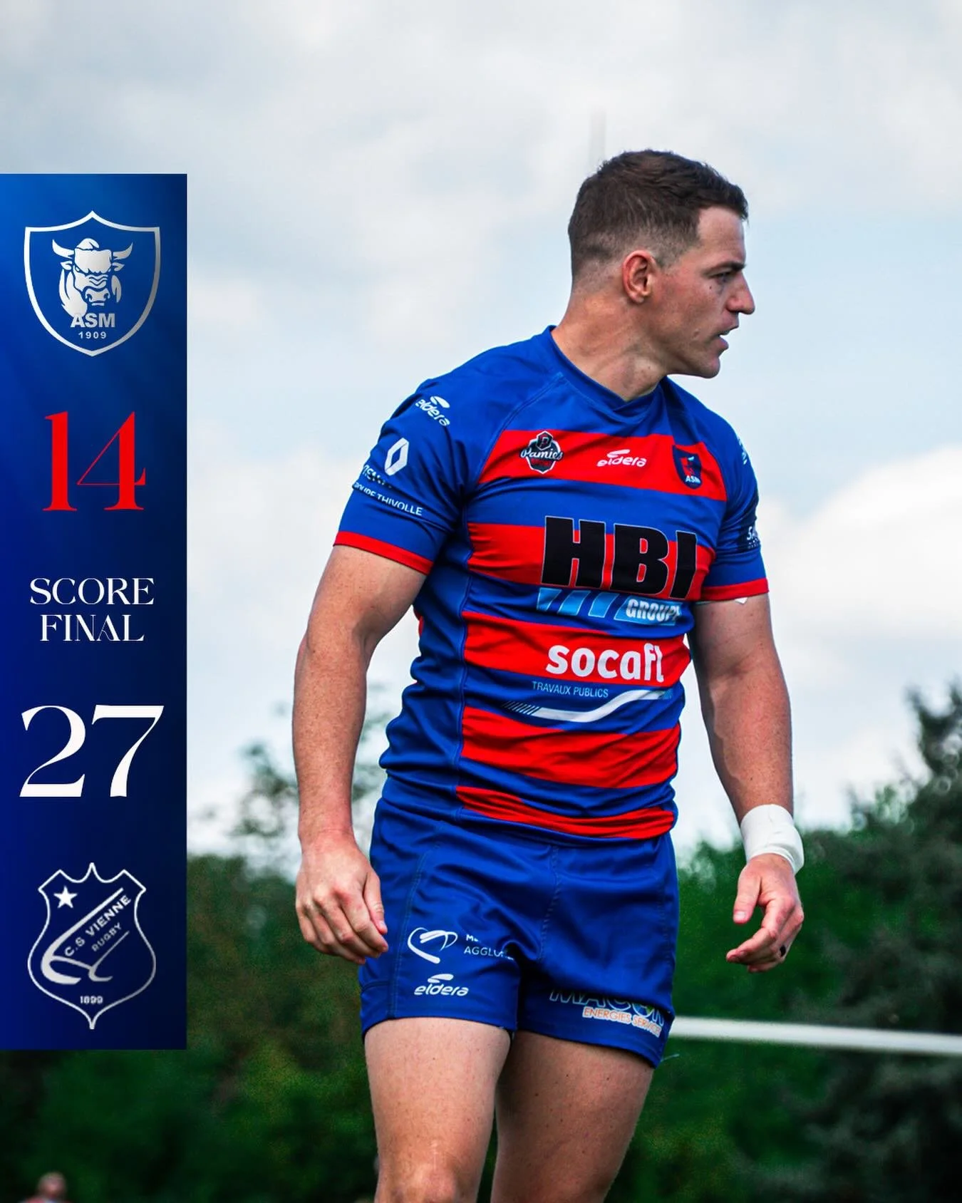 𝐃𝐄́𝐅𝐀𝐈𝐓𝐄

Nos M&acirc;connais s&rsquo;inclinent malheureusement pour la premi&egrave;re fois de la saison &agrave; domicile.

Cap d&eacute;sormais sur le quart de finale, qui se tiendra au Stade &Eacute;mile Vanier le 3 mai prochain💪

𝑬𝒏𝒔?