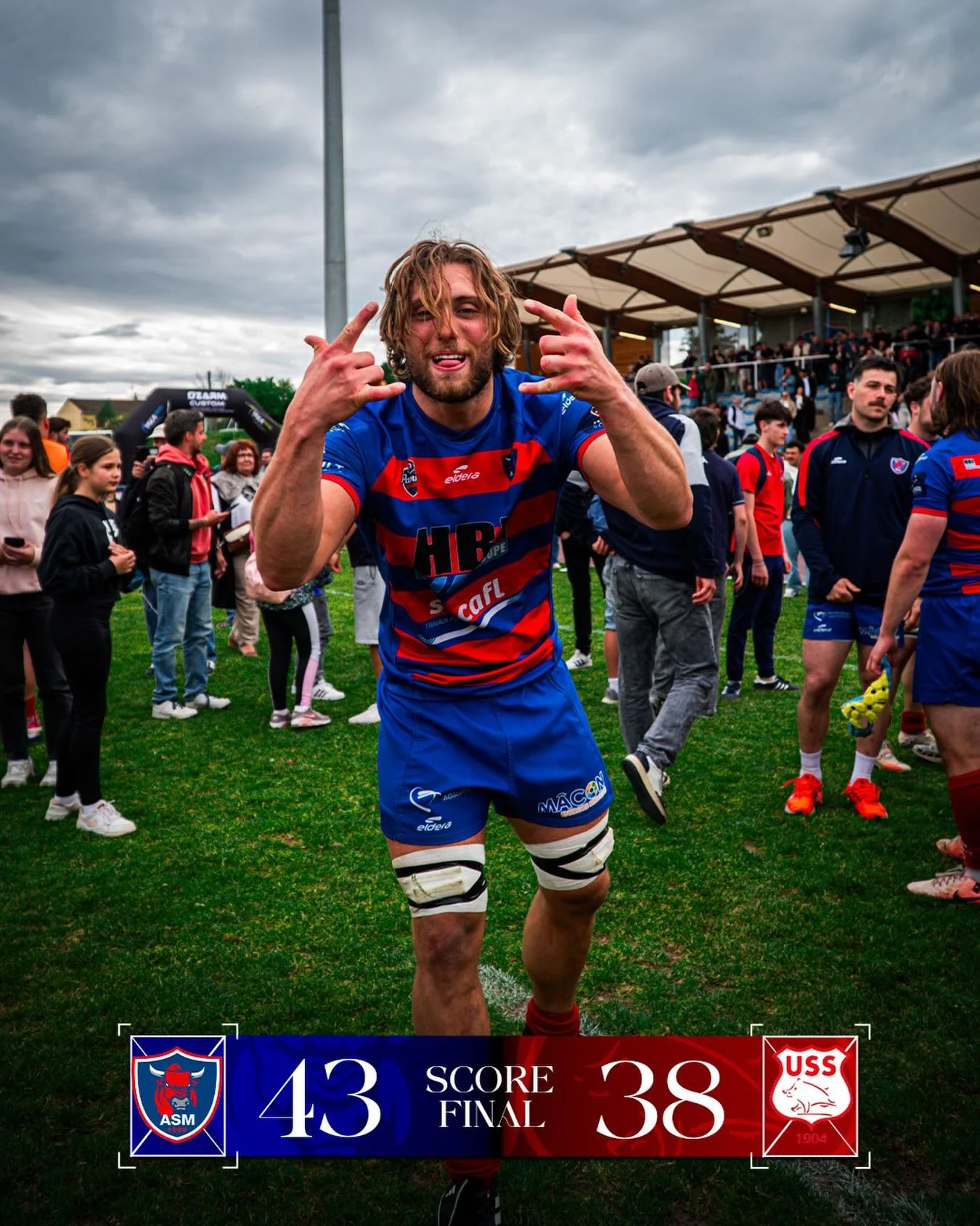 𝟏/𝟐 𝐅𝐈𝐍𝐀𝐀𝐀𝐀𝐀𝐋𝐄 🔥

Quelle victoire !! 💪

Au terme d&rsquo;un match intense et engag&eacute;, et apr&egrave;s une prolongation irrespirable, nos M&acirc;connais s&rsquo;imposent face &agrave; Salles ! 👊

Une victoire de caract&egrave;re,