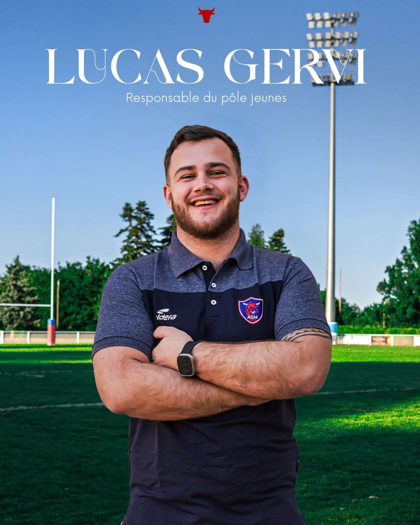 Apr&egrave;s une ann&eacute;e &agrave; la t&ecirc;te de notre &Eacute;cole de Rugby, o&ugrave; il a r&eacute;alis&eacute; un magnifique travail, Lucas &eacute;voluera dans de nouvelles fonctions la saison prochaine !

Il prendra la responsabilit&eacu
