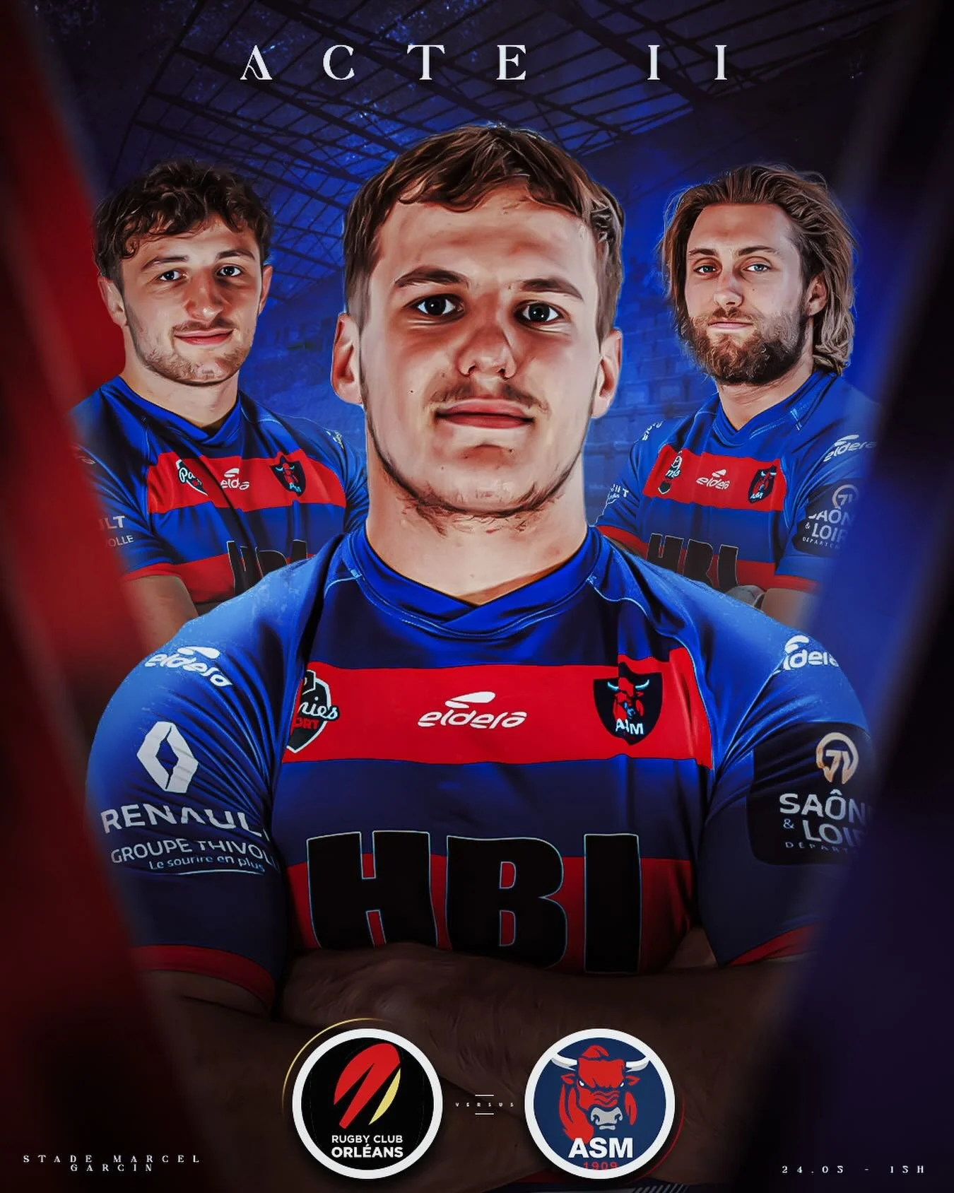 𝐉𝐎𝐔𝐑 𝐃𝐄 𝐌𝐀𝐓𝐂𝐇 ⚔️

Acte II aujourd&rsquo;hui pour tenter d&rsquo;accrocher une place en finale 👊

𝐄𝐧𝐬𝐞𝐦𝐛𝐥𝐞 𝐑𝐨𝐮𝐠𝐞 &amp; 𝐁𝐥𝐞𝐮 🔴🔵