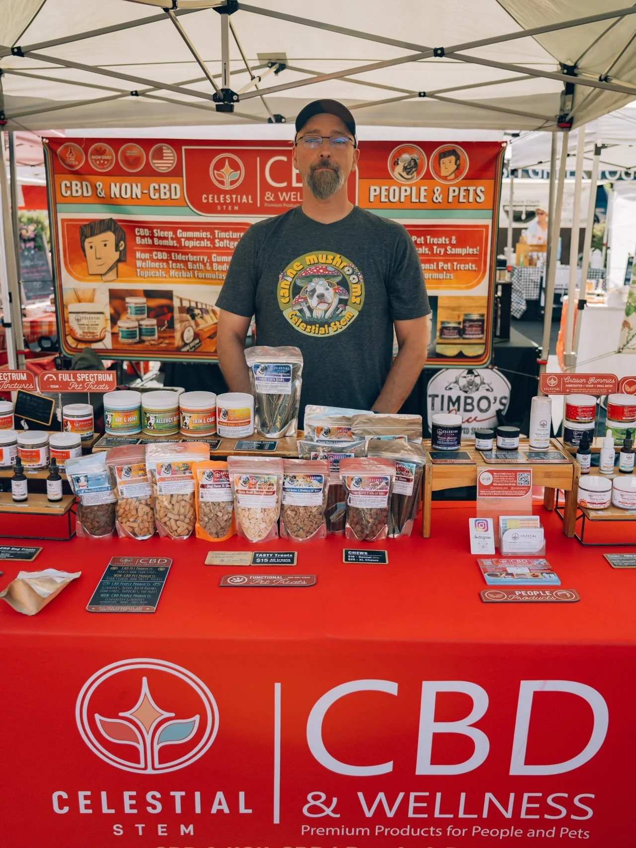 We love highlighting the people who make Eastmark Farmers Market what it is! Next up: Jason of @celestial_stem. He&rsquo;s one of those vendors who&rsquo;s always there, always welcoming and always ready to have a great conversation. Swipe through to