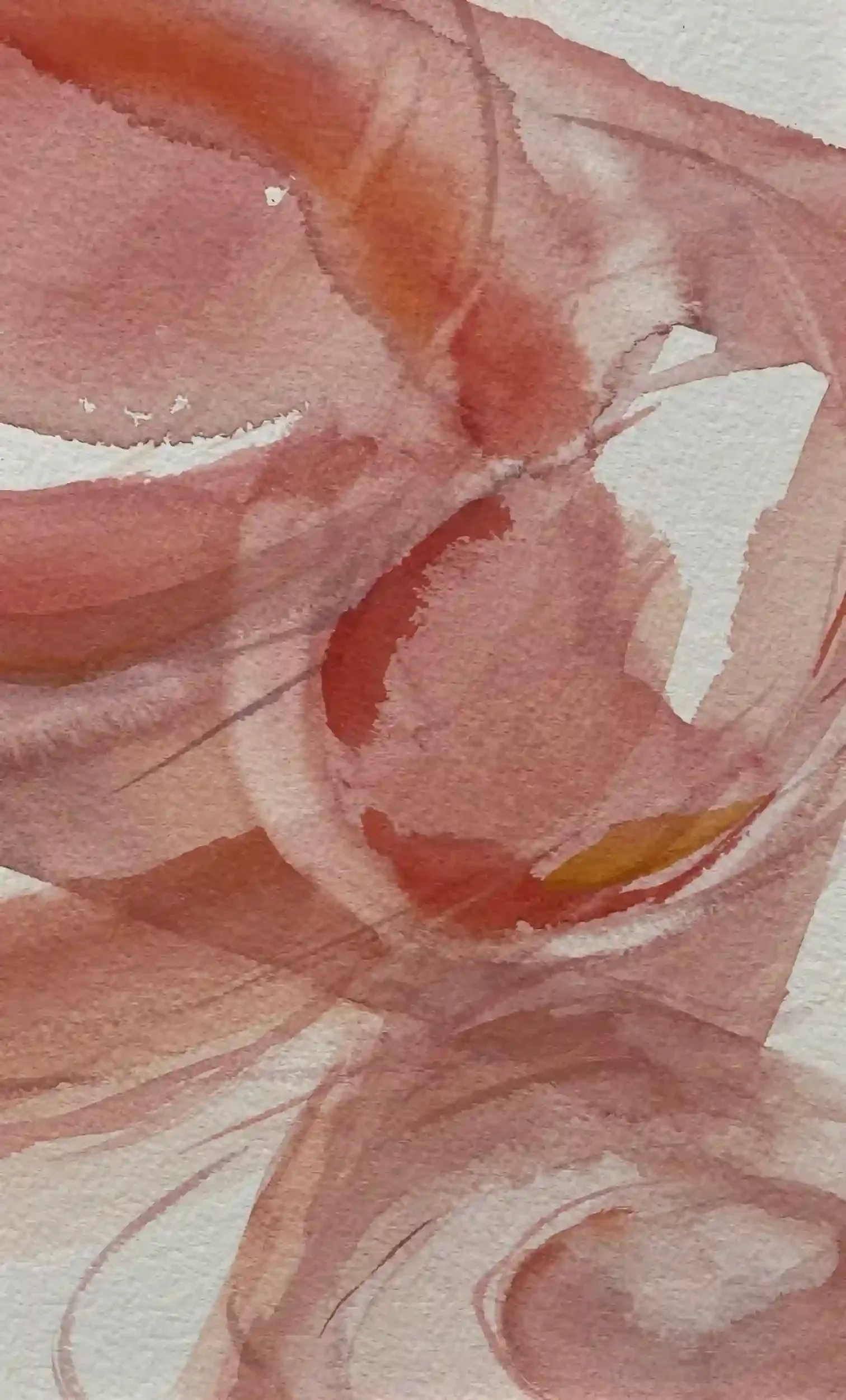  Don't Box Me In  Watercolor, 16-7/8 x 13-1/8" Wood frame, white mat. 2023. $675