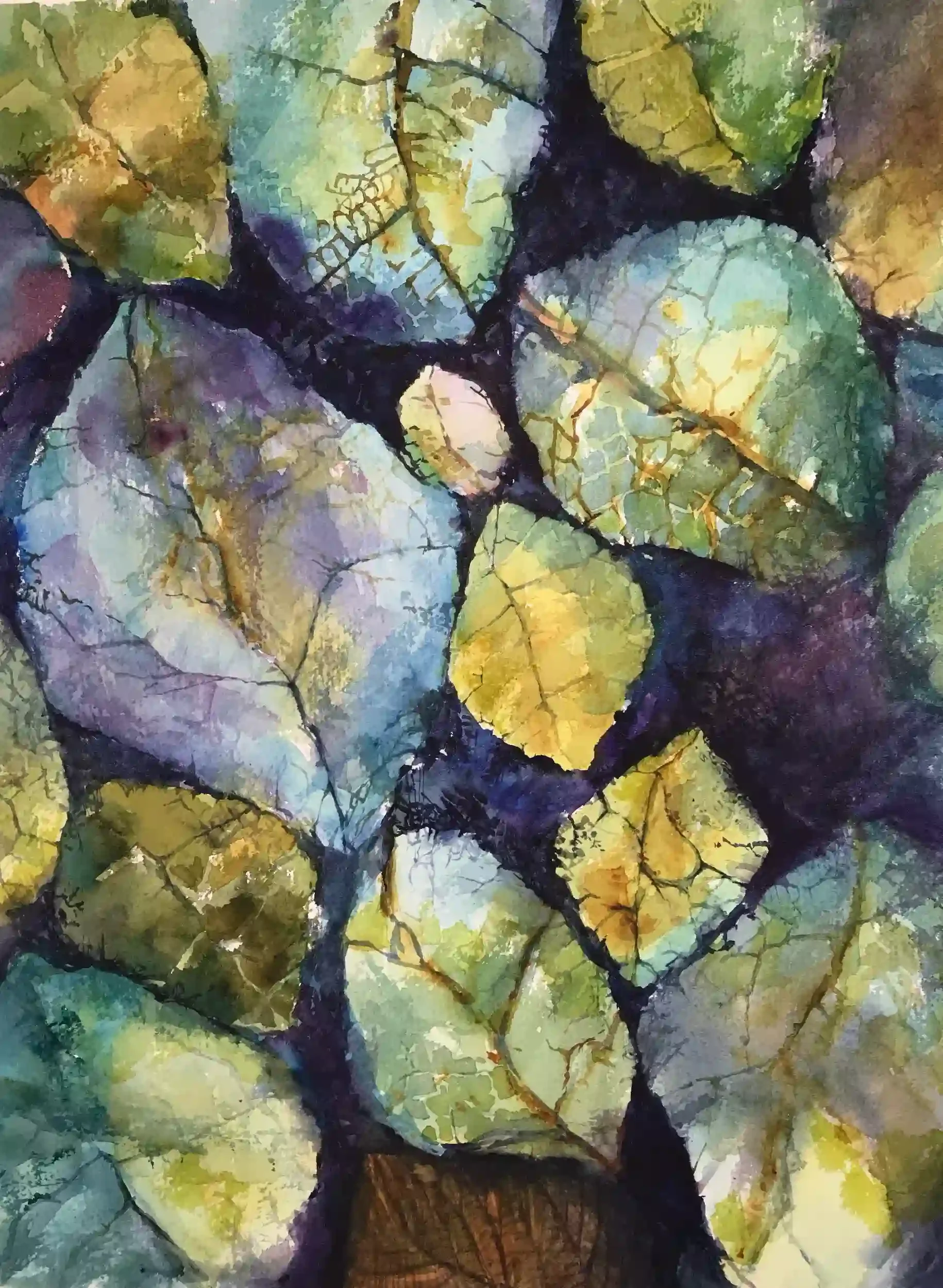  Lucent  Archival quality fine art print from my original art. Image area: 18 x 14-1/8" plus 1" white border. $175