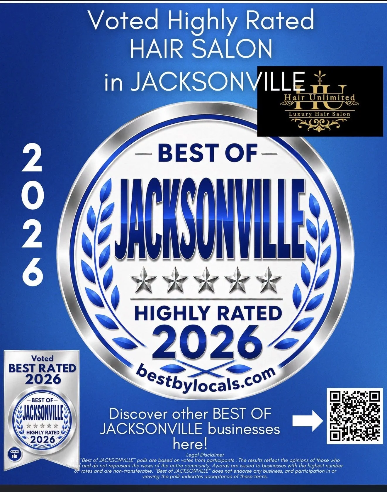 Voted Best of Jacksonville! Hair Unlimited Salon offers premier balayage, Hair BTX, vivids, and texture treatments in Southside Jax. Schedule your appointment online.