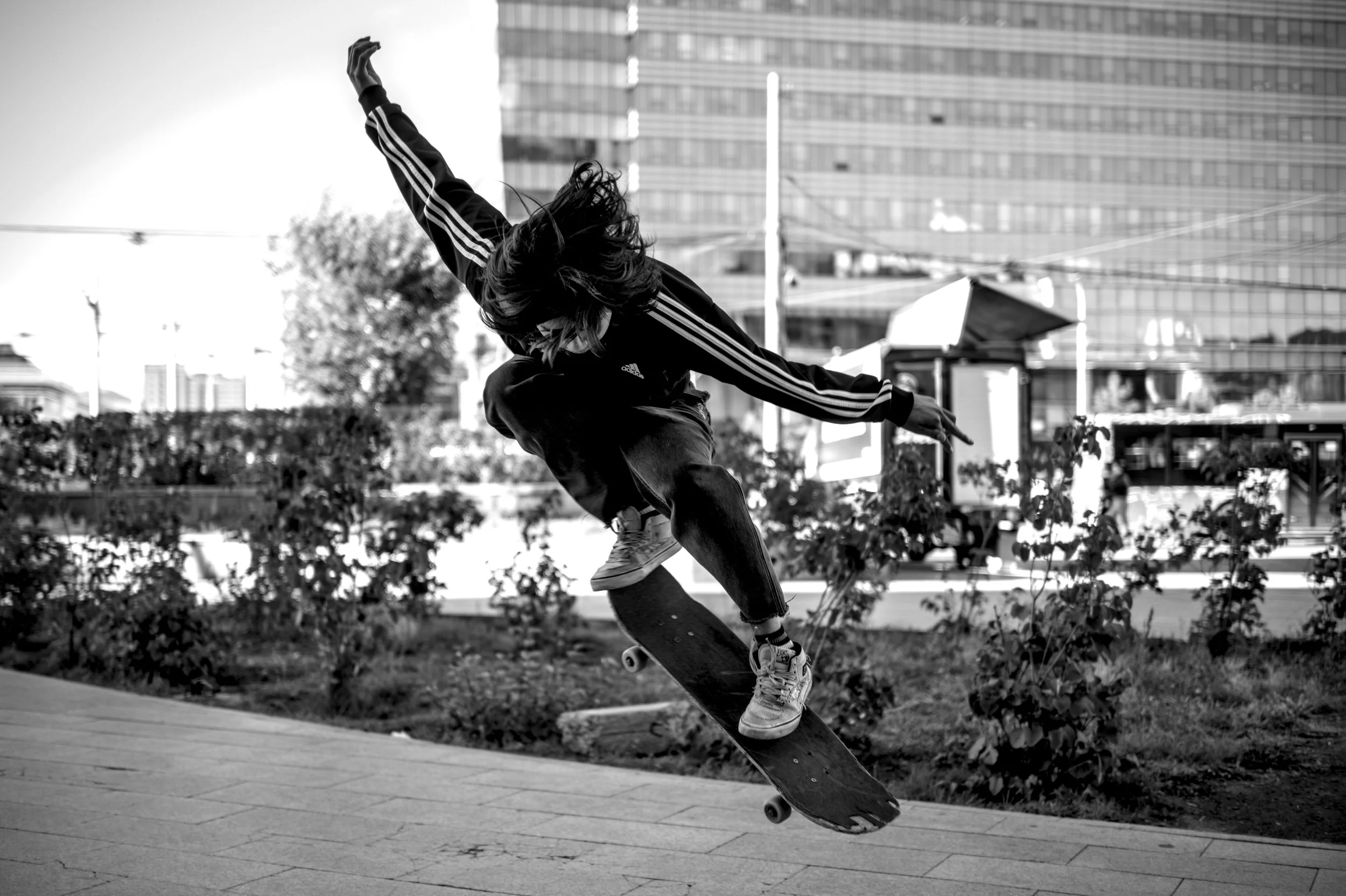 Skateboarder in Ulaanbaatar