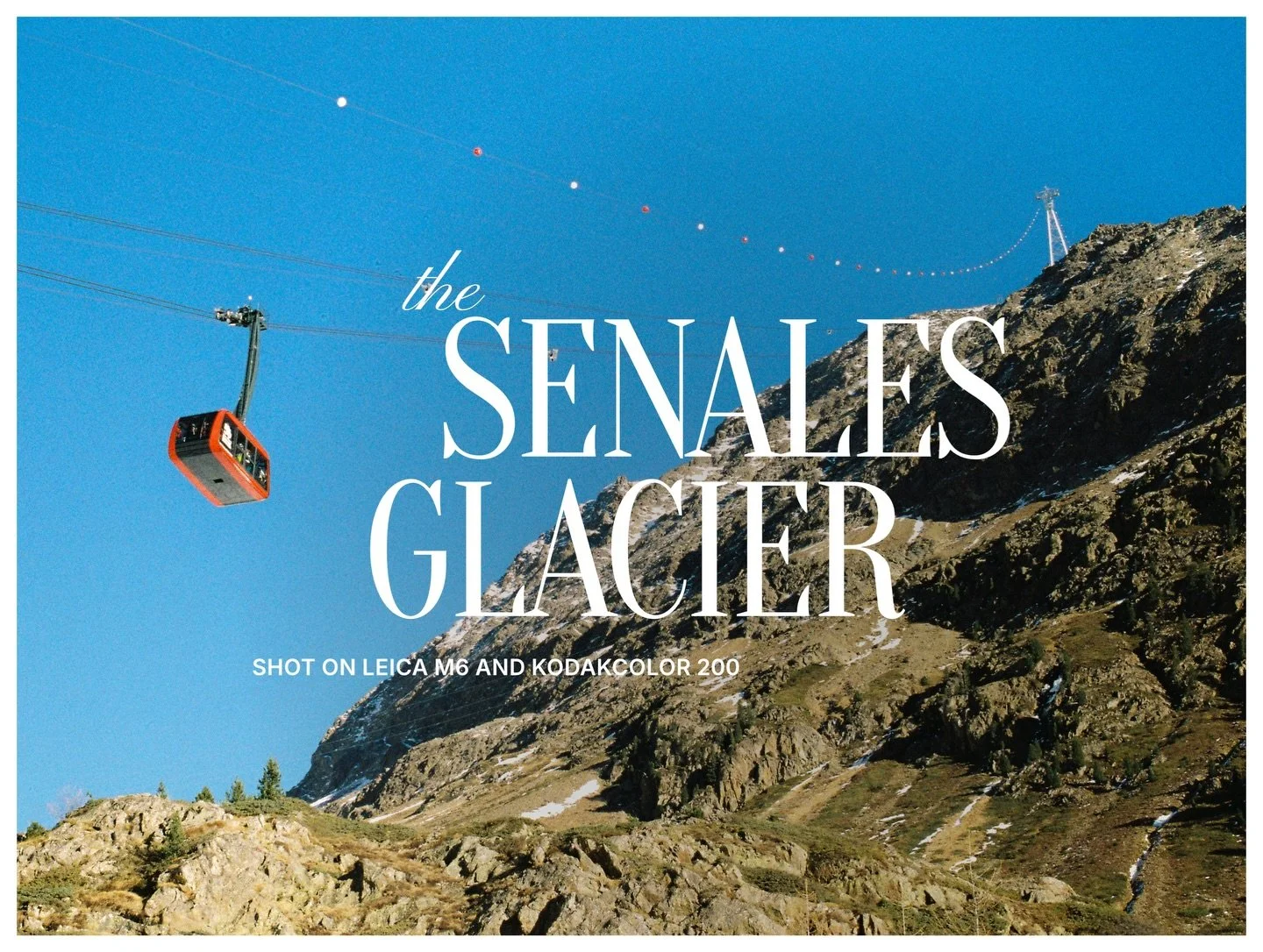Senales Glacier on Film 

📸 @leica_camera M6 🎞️ @kodakfilmphotography Color 200

#leicam6
#leicashooters
#leicacamera
#filmisalive
#shootfilmstaybroke
#filmisnotdead
#believeinfilm
#grainisgood
#shootfilm
#analogphotography
#analoguevibes
#analogfe