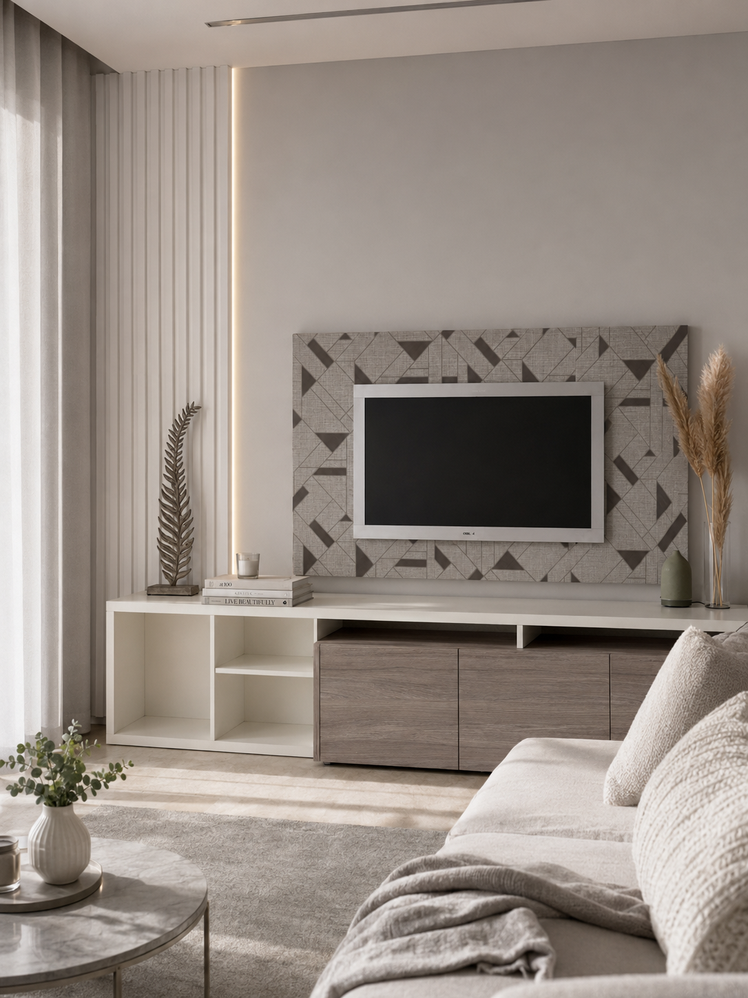 Base de TV com Painel de TV