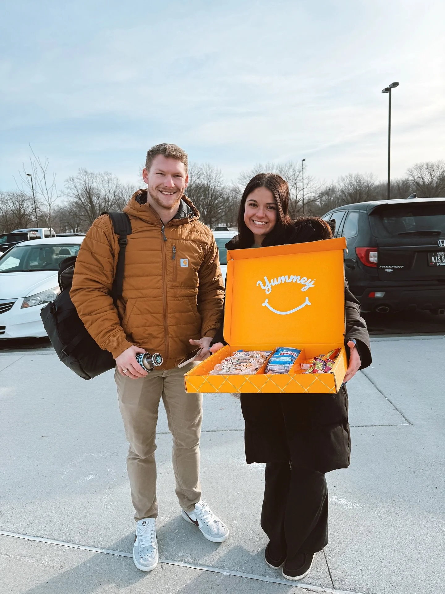 First day back calls for breakfast &amp; iced coffee ☕🥐

We loved welcoming students back in the commuter lot this morning.

We missed you guys, here&rsquo;s to a great semester ahead!