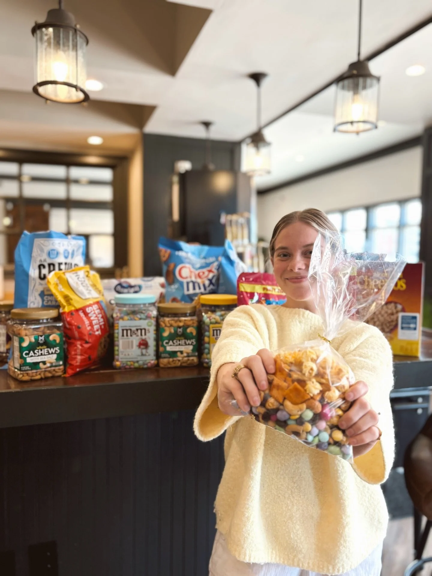 Join us this Wednesday the 25th from 2&ndash;4 PM for our Trail Mix Bar! Stop by to create your own custom mix and enjoy a fun, complimentary treat. Whether you&rsquo;re on the go or taking a break, it&rsquo;s the perfect way to recharge your afterno
