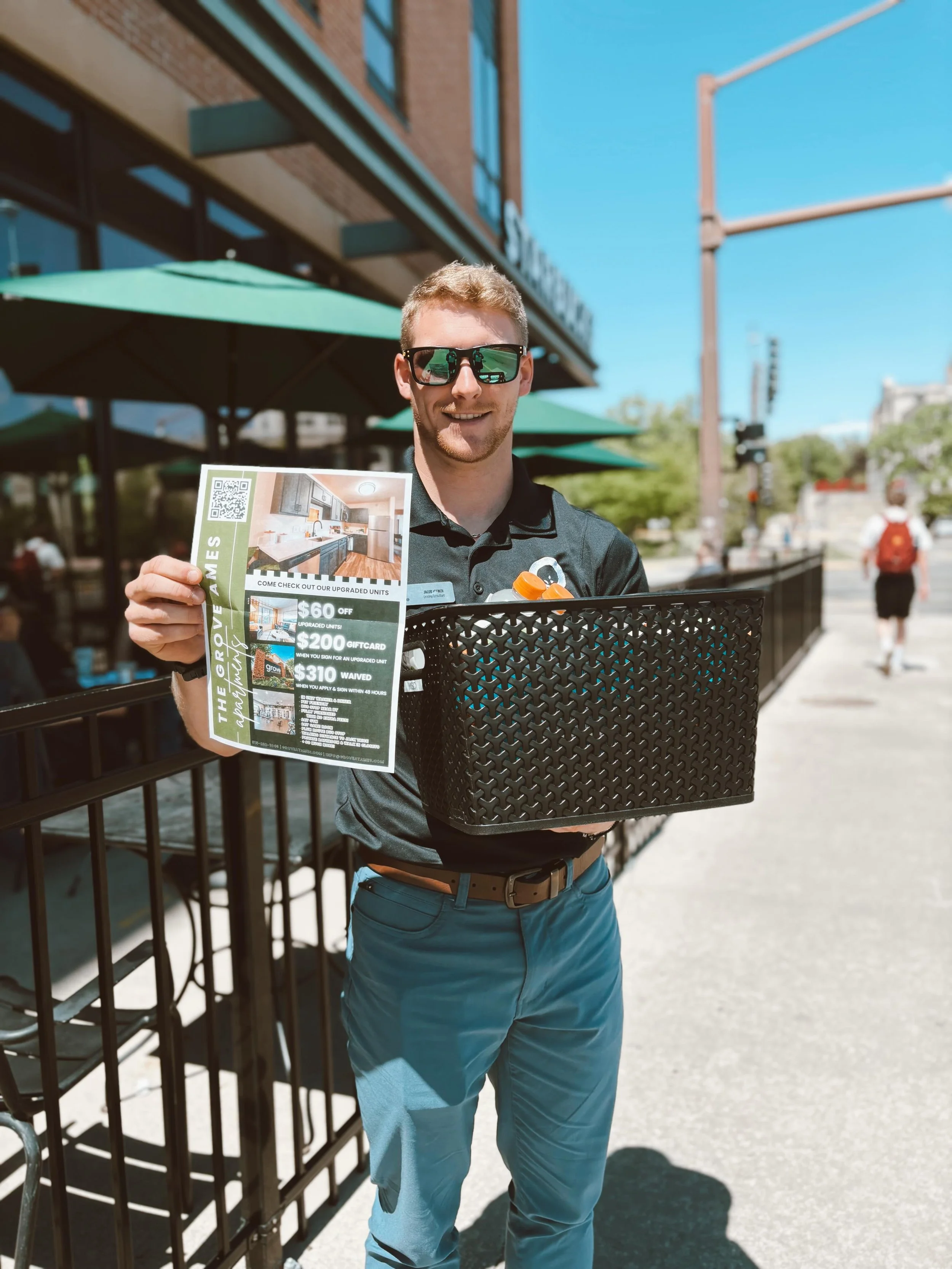 We loved getting out on Lincoln Way today and meeting so many of you! 🫶 Thanks for stopping to chat with us and learn more about life at The Grove. We can&rsquo;t wait to welcome you home, come tour with us soon! 🌿✨