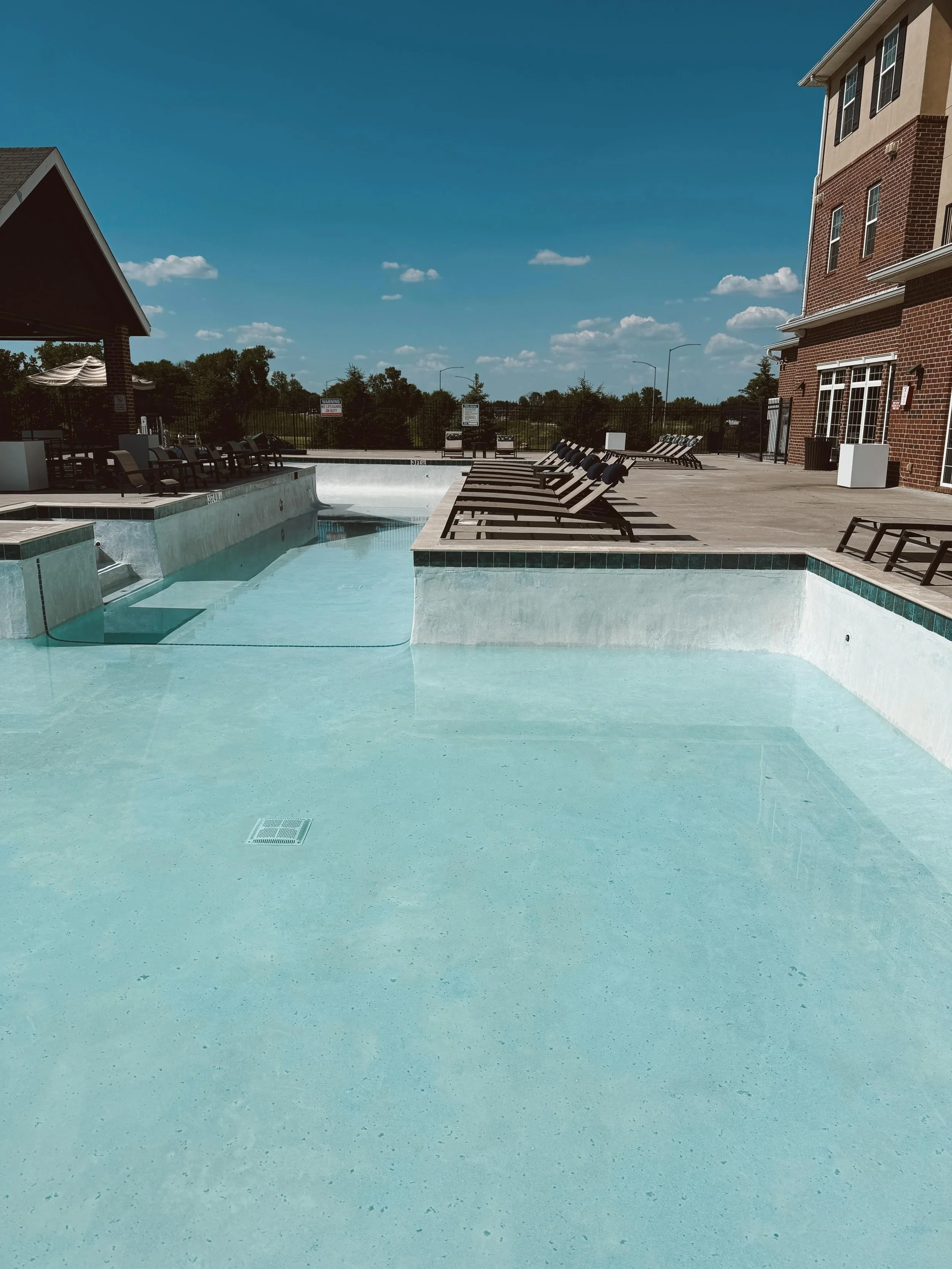 Summer is right around the corner! The pool is getting filled and prepped to open! Opening day is coming VERY soon! Who&rsquo;s ready for poolside afternoons and sunshine at The Grove?🌊☀️