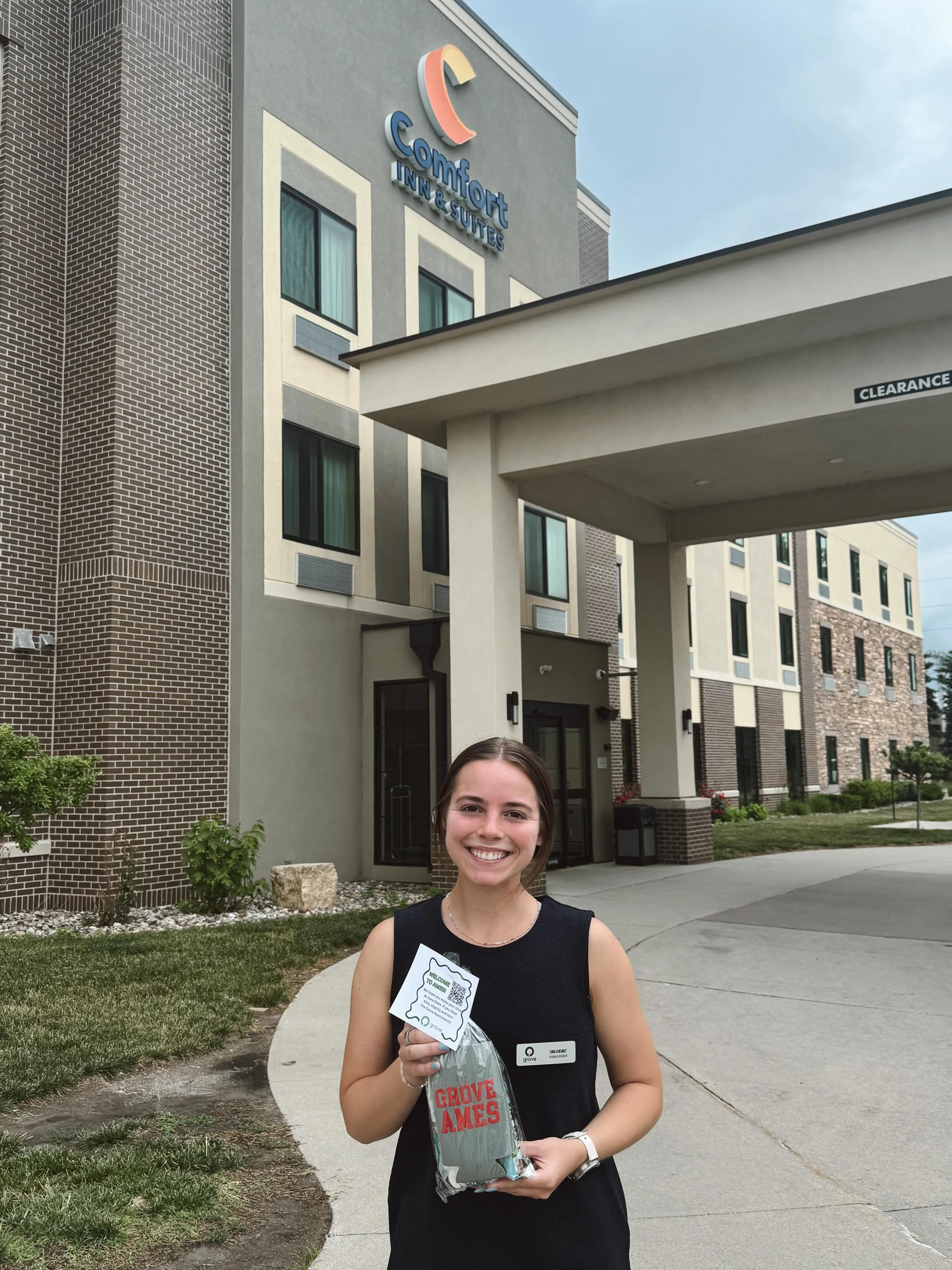We&rsquo;ve been out and about in Ames spreading the word! 🎉

Our team stopped by local hotels to hand out goodie bags, and we&rsquo;re so excited to welcome students and families to Ames for summer orientation! 🌟

While you&rsquo;re in town, be su