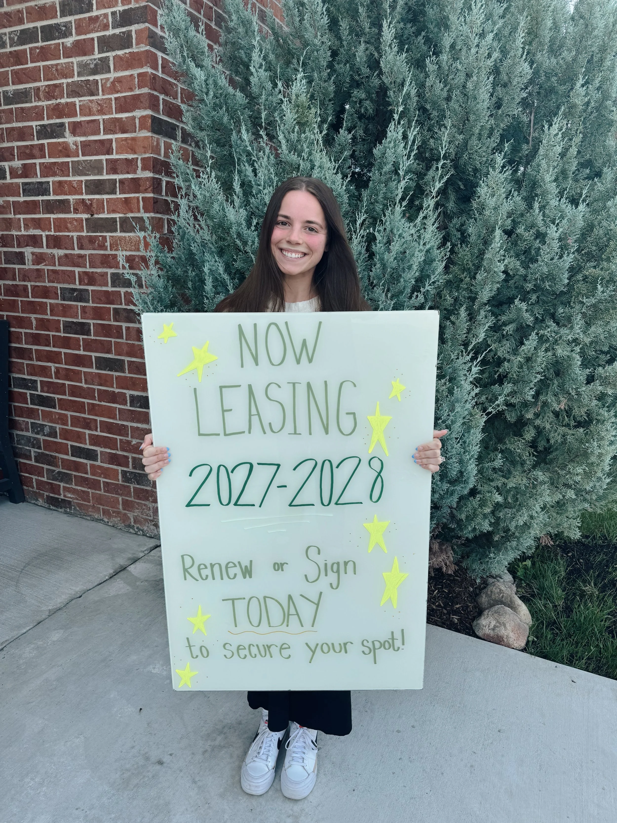 🏡 Now Leasing for 2027&ndash;2028! ✨

The future is looking bright, and we&rsquo;d love to have you call our community home! Whether you&rsquo;re making plans for next year or ready to find your next home, now is the perfect time to get started. 🗓️