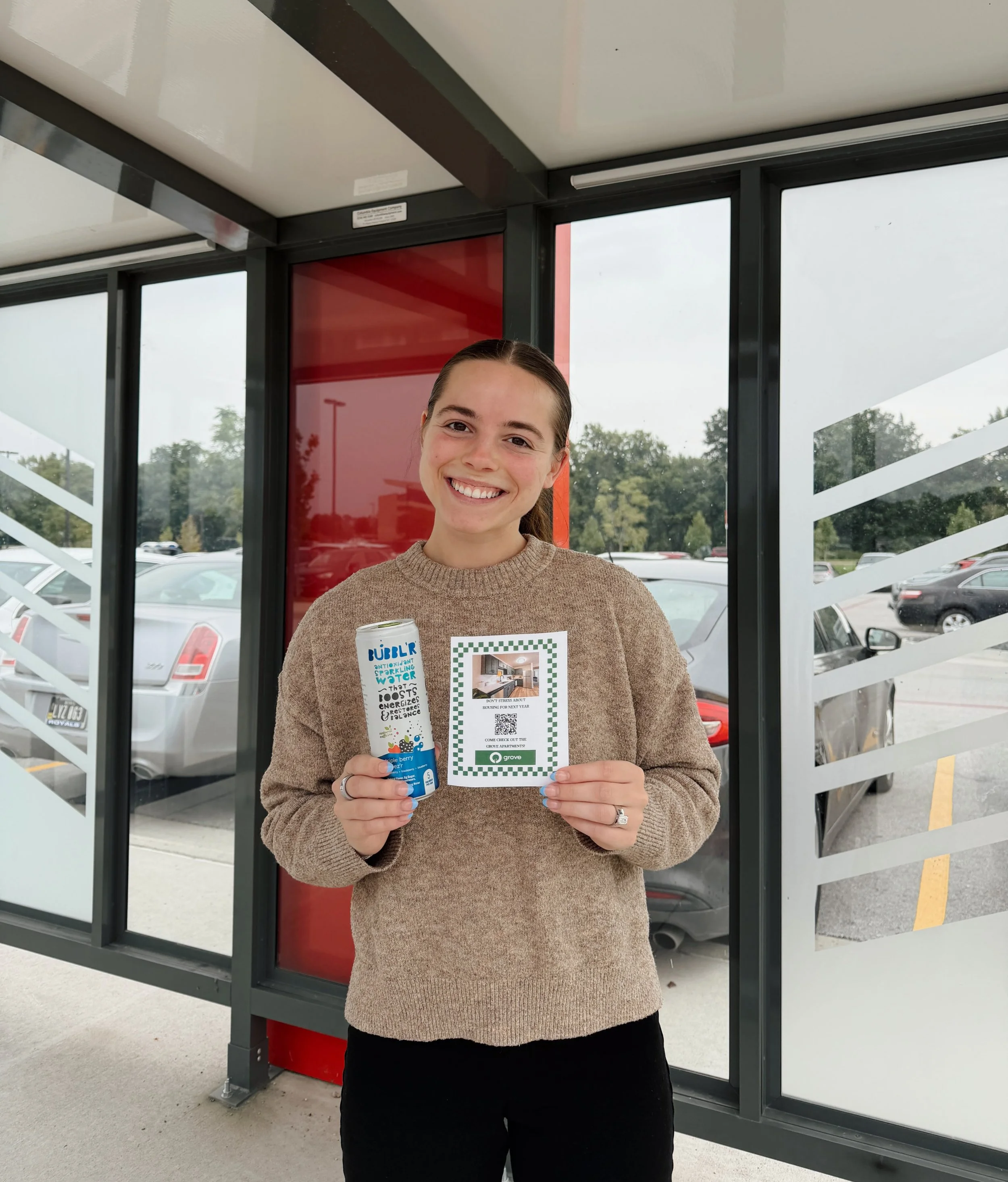 Out and about at the commuter lot!🏡✨

It was so great seeing familiar faces from our current residents and meeting so many new faces, too!💚 We loved getting to chat, share what The Grove has to offer, and connect with you all!

Thinking about makin