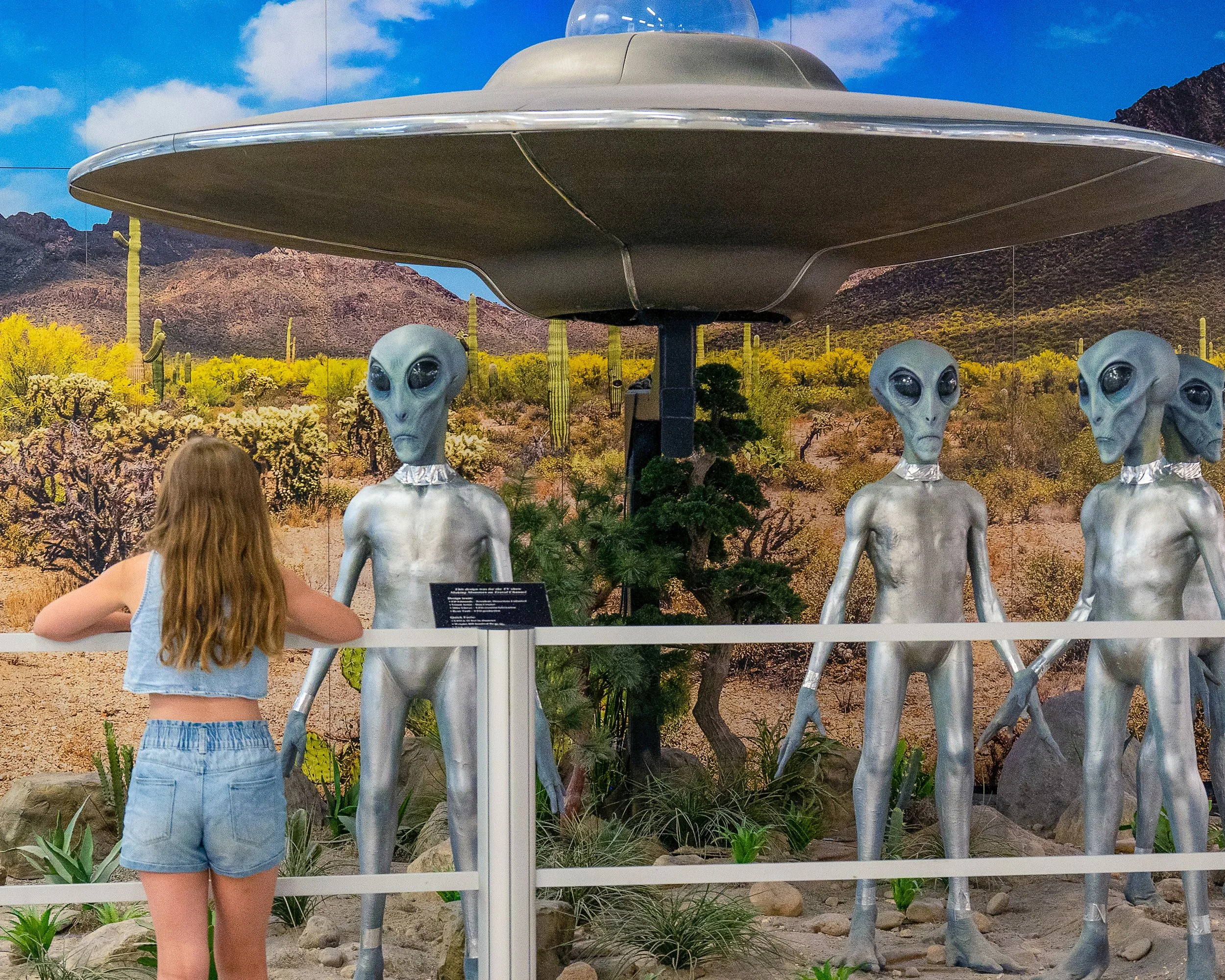 They're among us, Roswell, New Mexico, USA.
