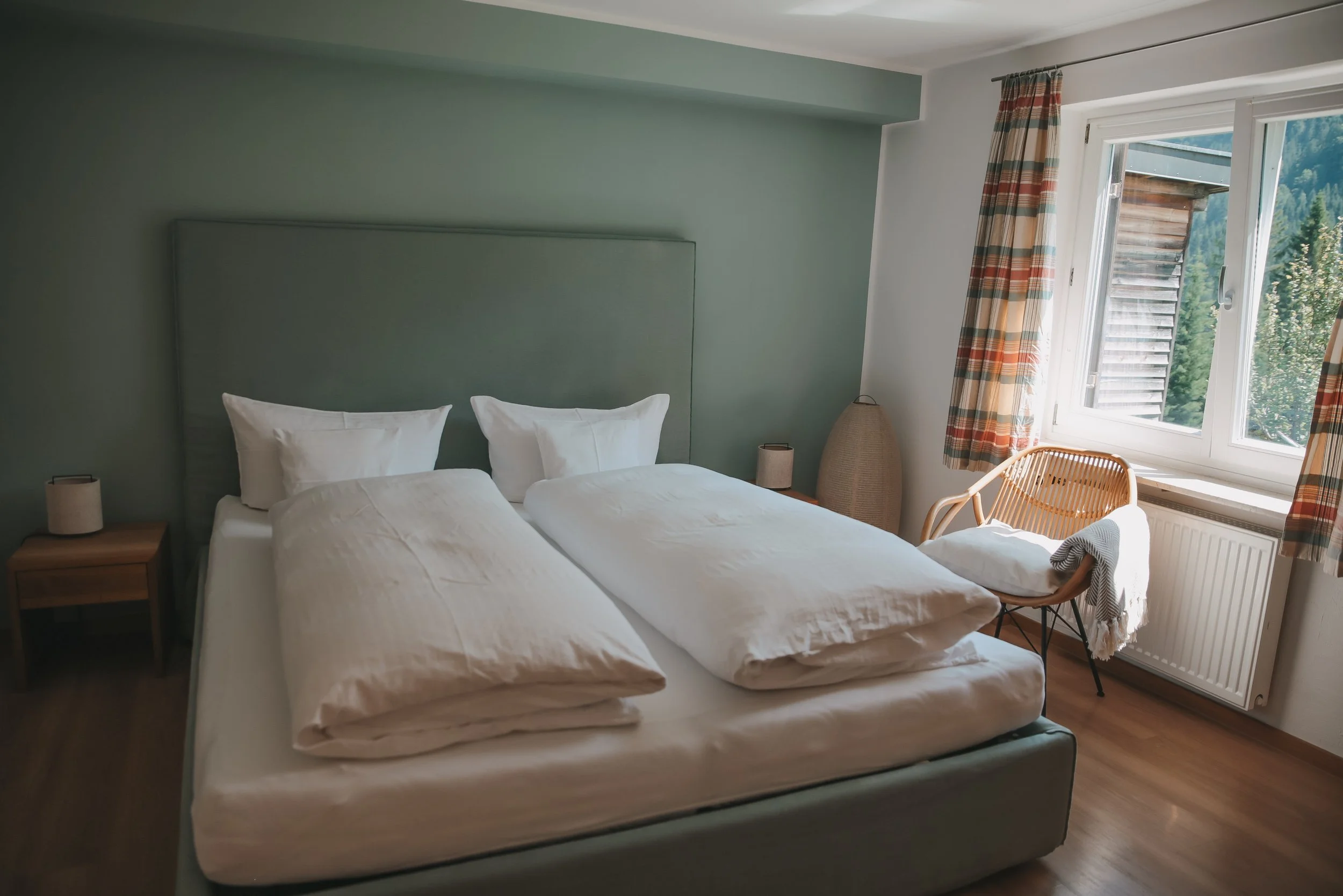 das große Schlafzimmer