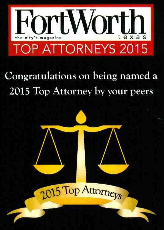 Attorney James L. Williams of Fort Worth, Texas Named to Tarrant County’s Top Lawyers in Fort Worth Magazine for Third Straight Year