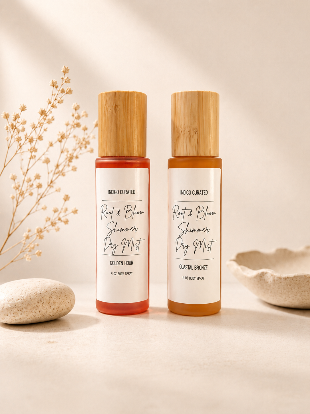 Organic Shimmer Dry Oil