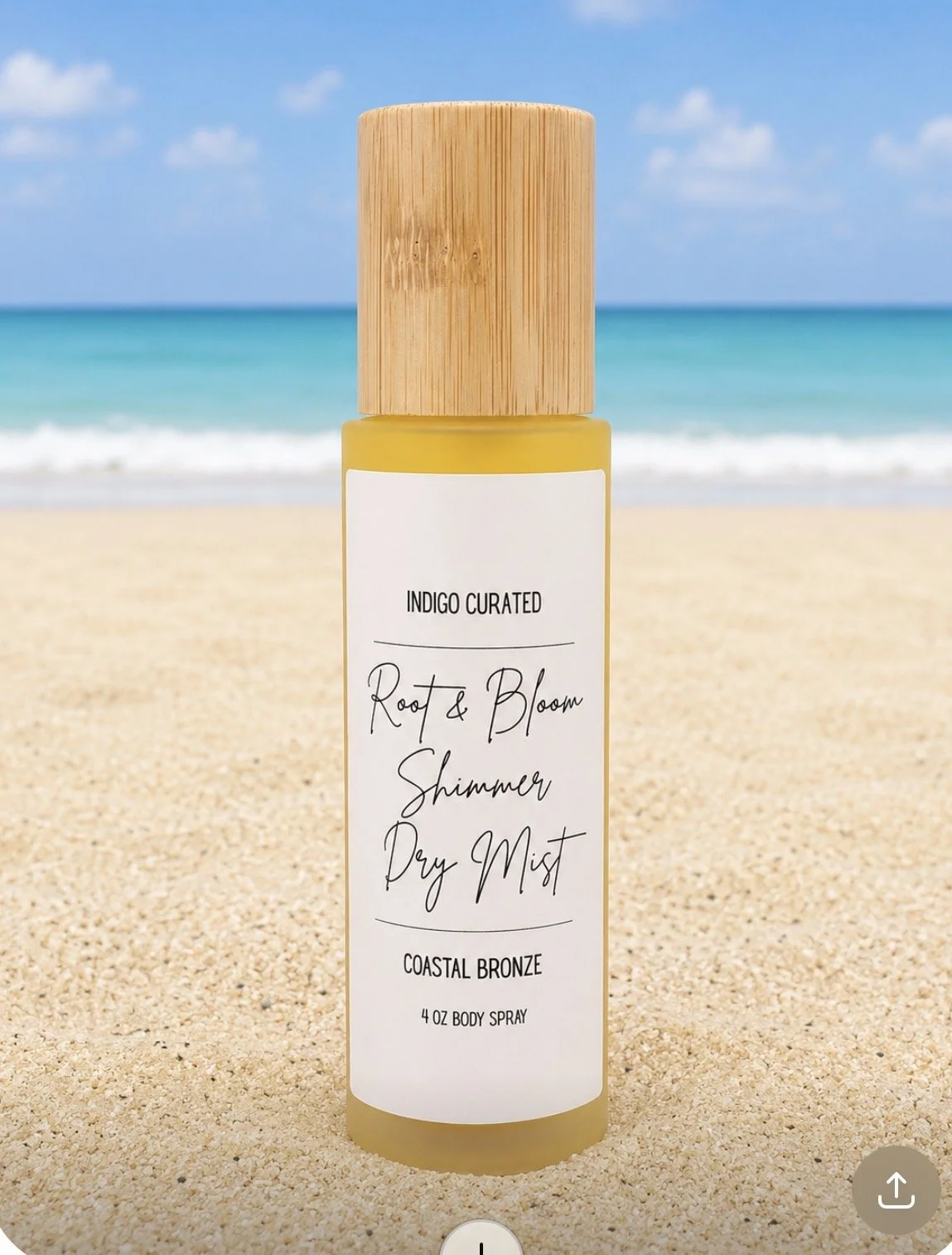 Organic Shimmer Dry Oil