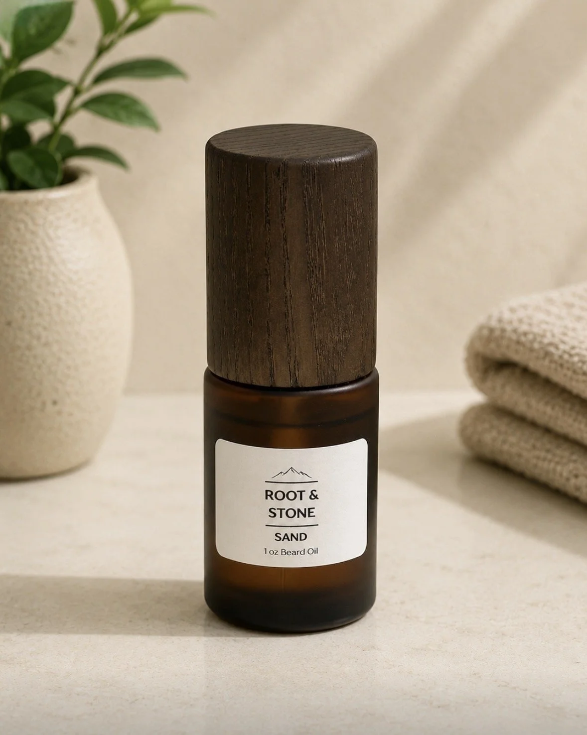 Organic Beard Oil + Comb Set
