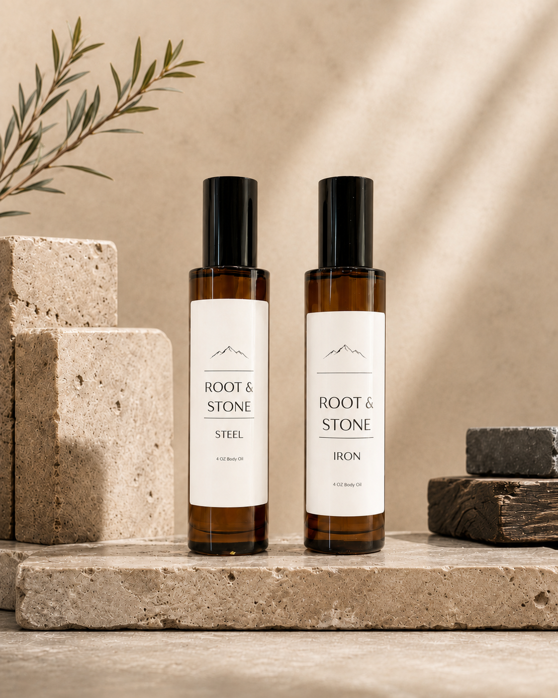 Organic Men's Body Oil Cologne