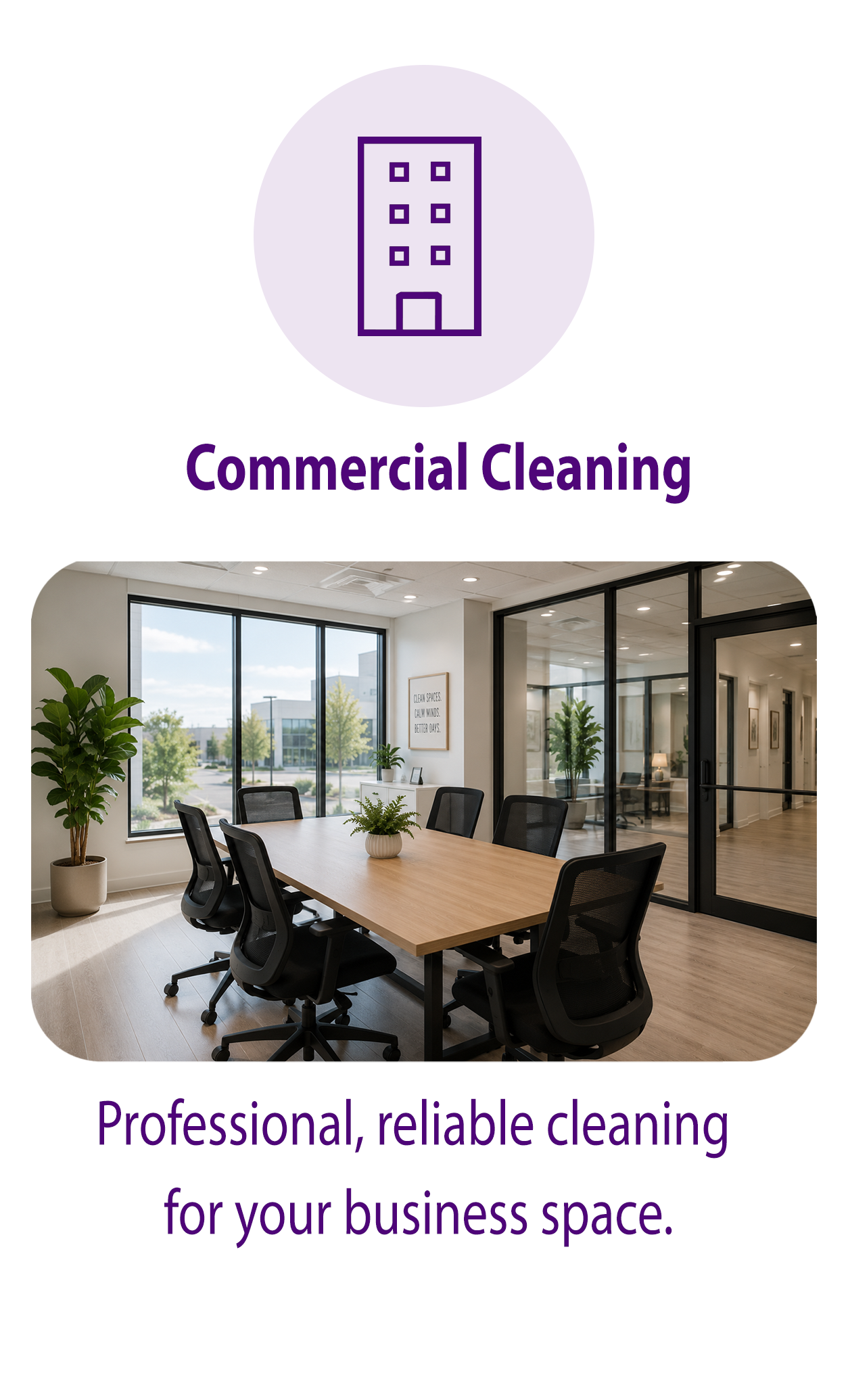 Commercial cleaning services for offices and businesses in Lakeland and Bartow