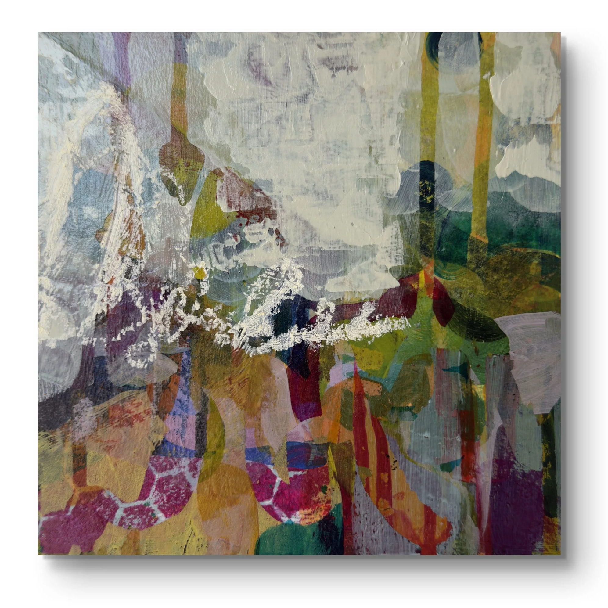 "Waiting for Spring no.4"
mixed media on canvas
18cm x 18cm