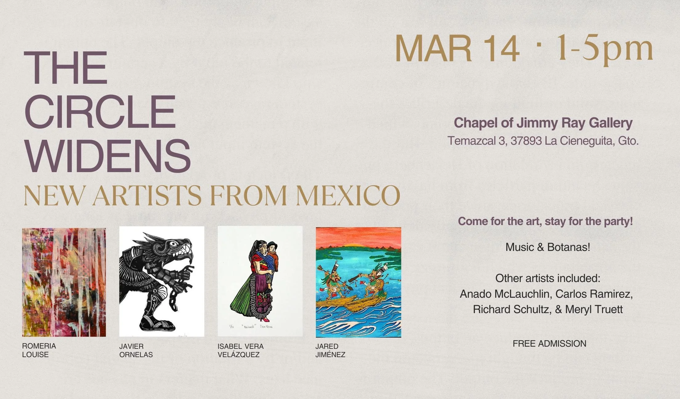 The Circle Widens - New Artists from Mexico