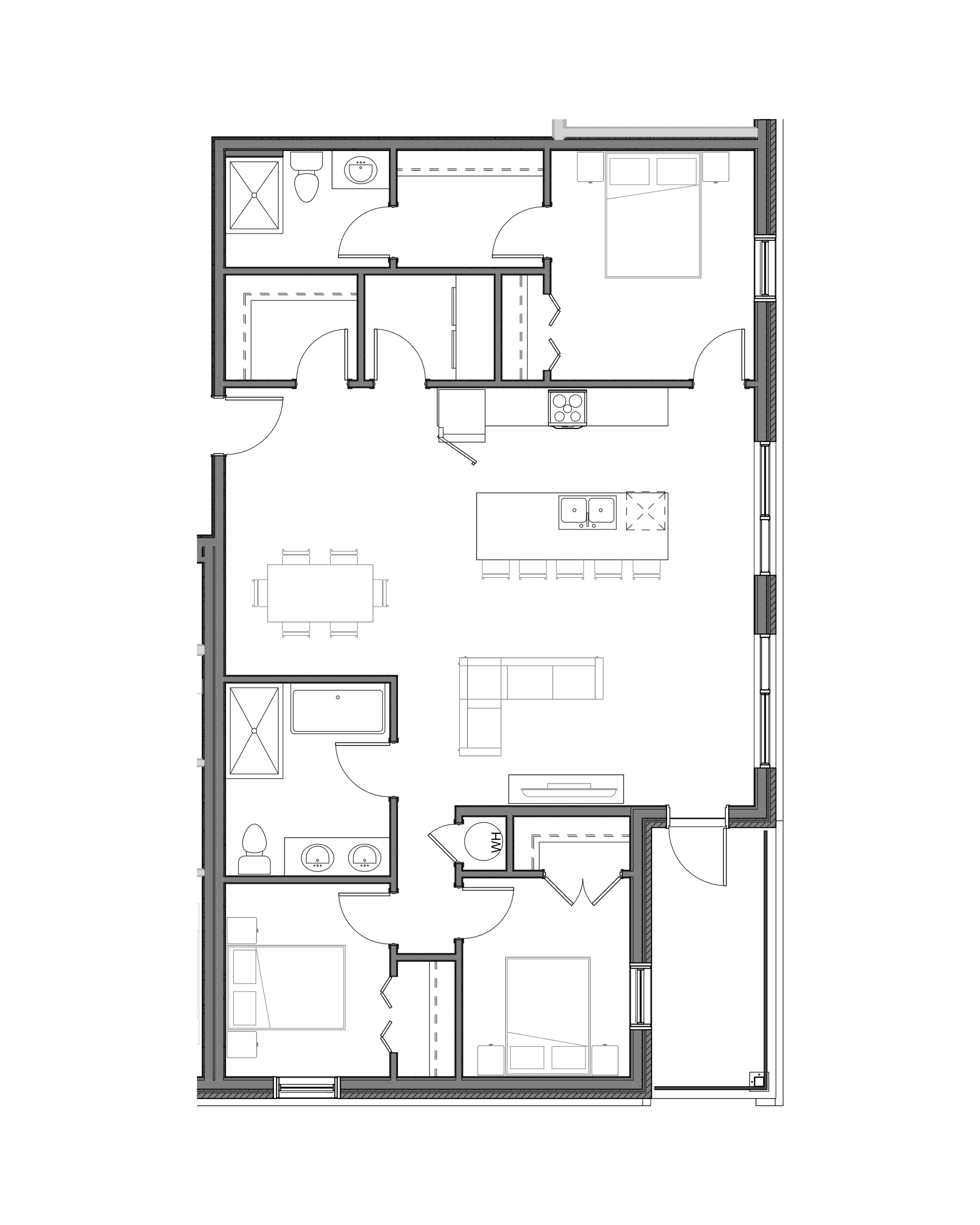 Appartement 5½ - Type  2