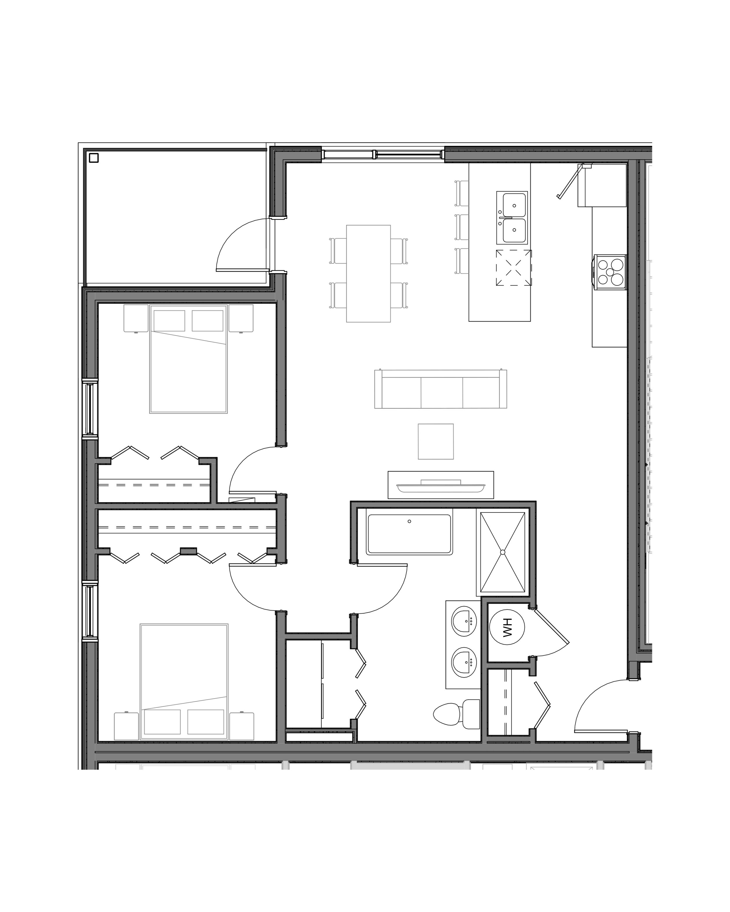 Appartement 4½ - Type 4