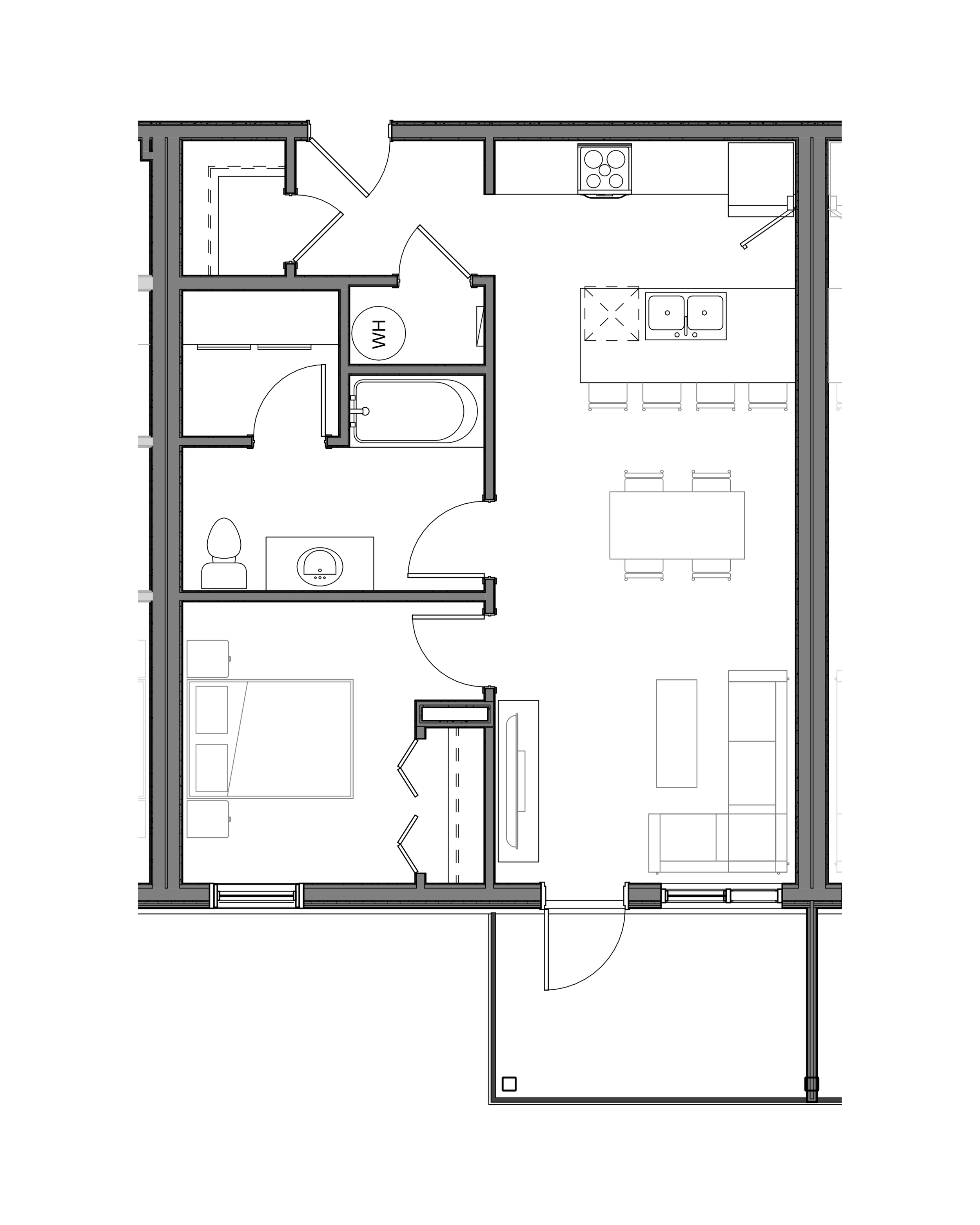 Appartement 3½ - Type 1