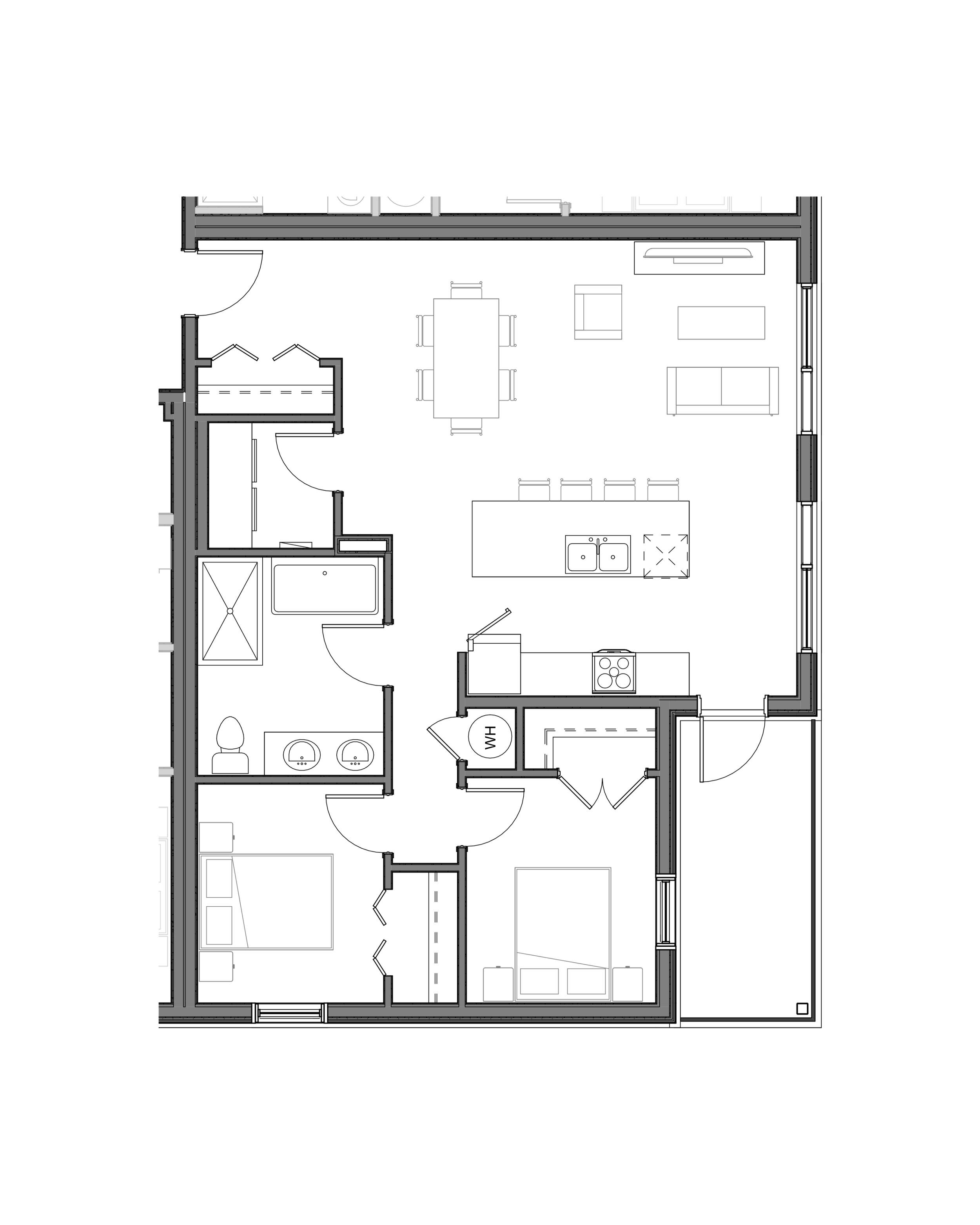 Appartement 4½ - Type  2
