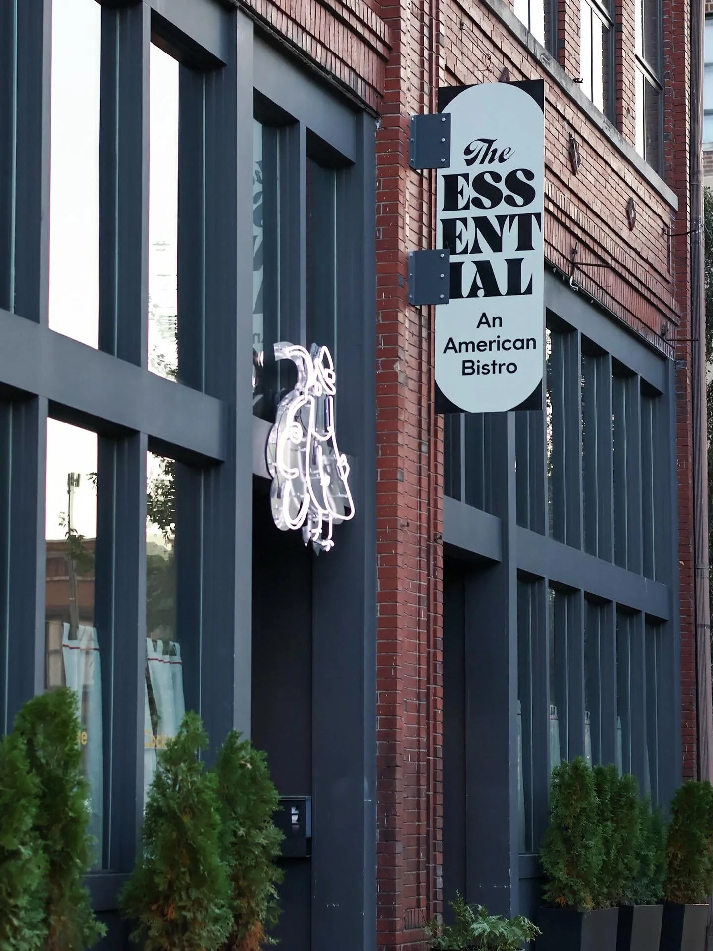 Do you want the house tour? 🏠

The Essential has undergone a pretty big transformation and we wanted to give you an inside look! 

The space is the full realization of my dreams for this neighborhood bistro. With our new look, we hope to show you ju