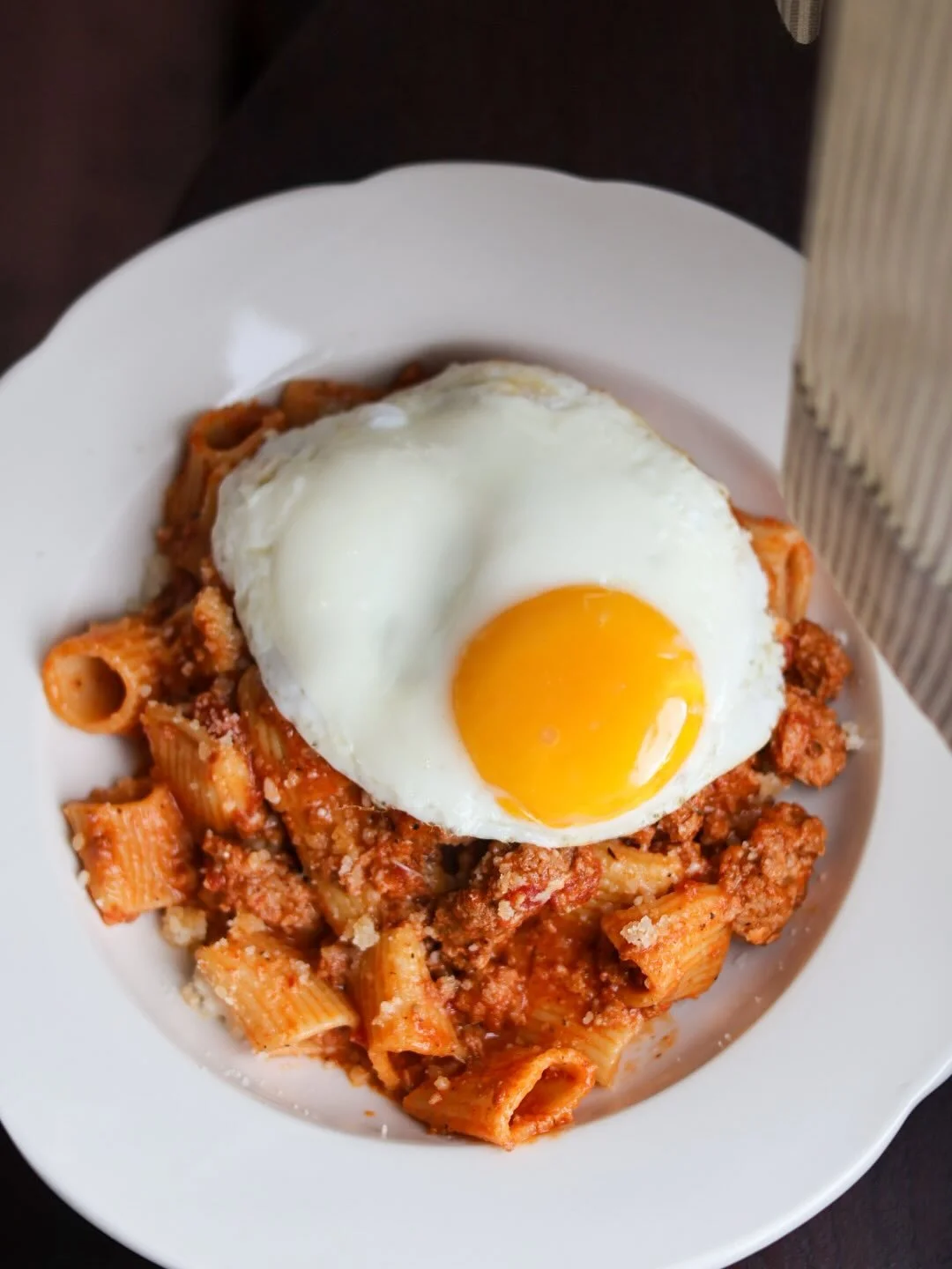 FINALLY! Pasta has hit the brunch menu. You can make anything brunchy by adding an egg right?

Our house made rigatoni with the perfect sunny egg is here for brunch and it&rsquo;s just as delicious as it looks. 

#essentialbham #eggatoni